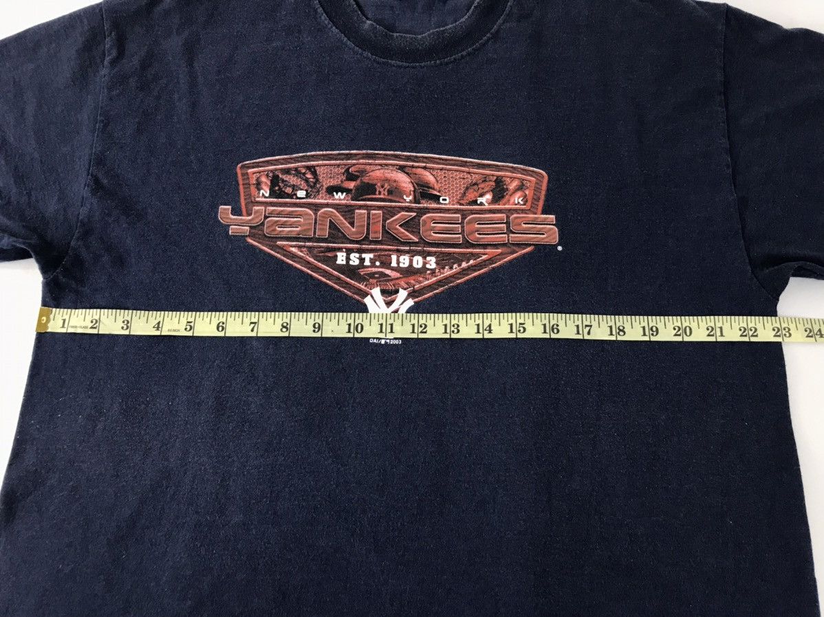 MLB × New York Yankees × Vintage 90s MLB New York Yankees Baseball Team Big Screen K1174j Size US XL / EU 56 / 4 - 7 Thumbnail