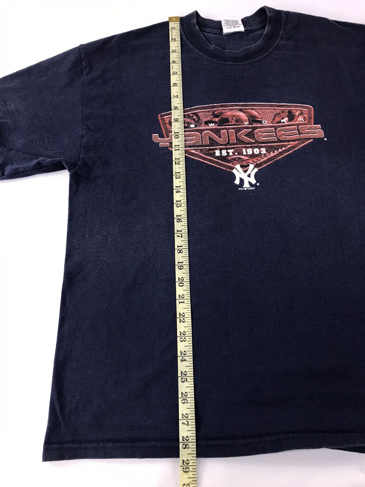 MLB × New York Yankees × Vintage 90s MLB New York Yankees Baseball Team Big Screen K1174j Size US XL / EU 56 / 4 - 8 Thumbnail