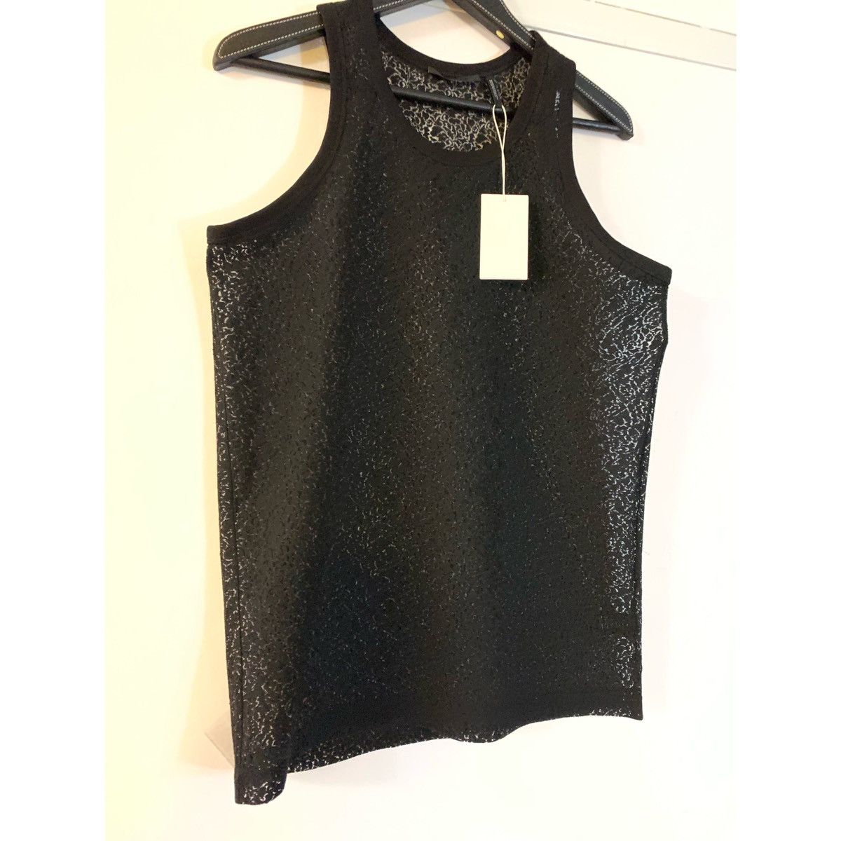 Helmut Lang HELMUT LANG BLACK LACE TANK TOP Size US S / EU 44-46 / 1 - 3 Thumbnail