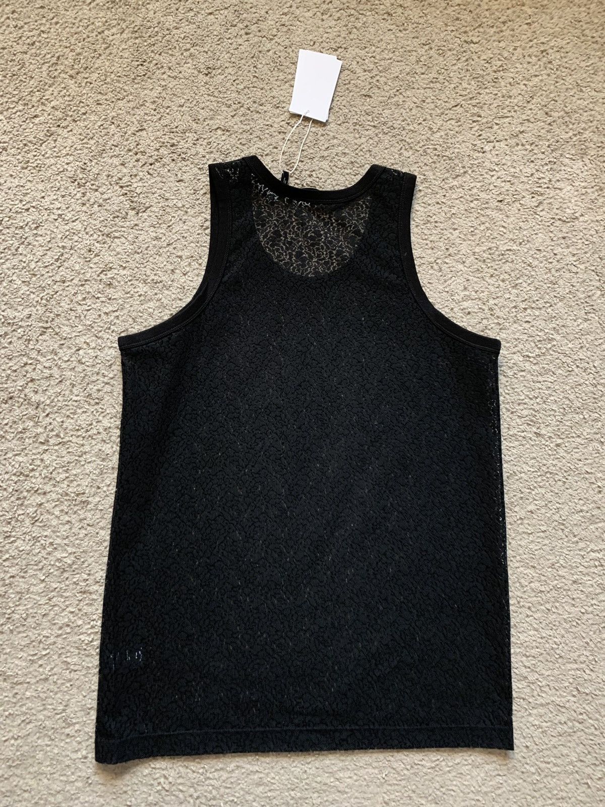 Helmut Lang HELMUT LANG BLACK LACE TANK TOP Size US S / EU 44-46 / 1 - 14 Thumbnail