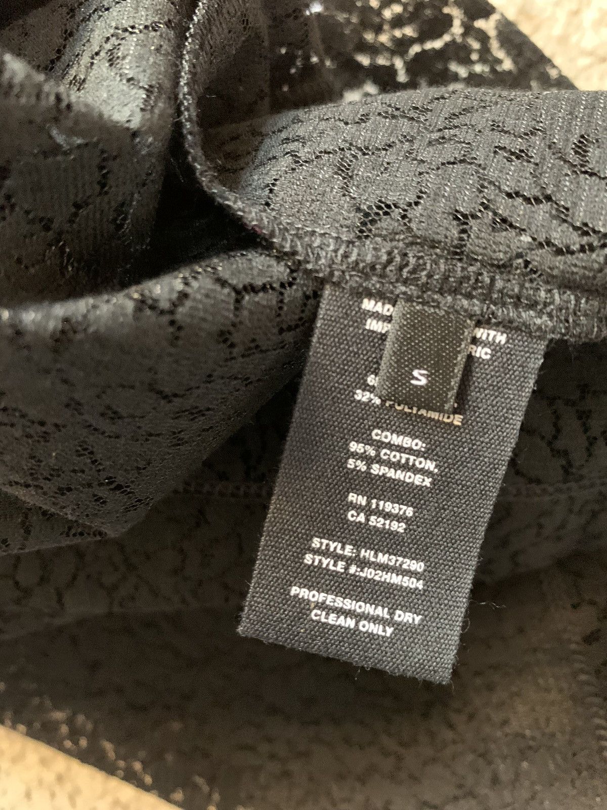 Helmut Lang HELMUT LANG BLACK LACE TANK TOP Size US S / EU 44-46 / 1 - 17 Thumbnail