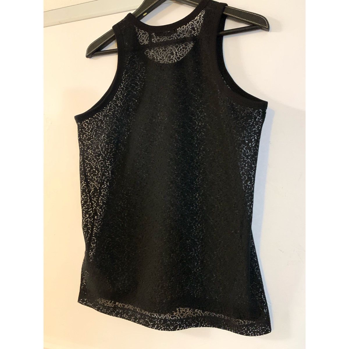 Helmut Lang HELMUT LANG BLACK LACE TANK TOP Size US S / EU 44-46 / 1 - 6 Thumbnail