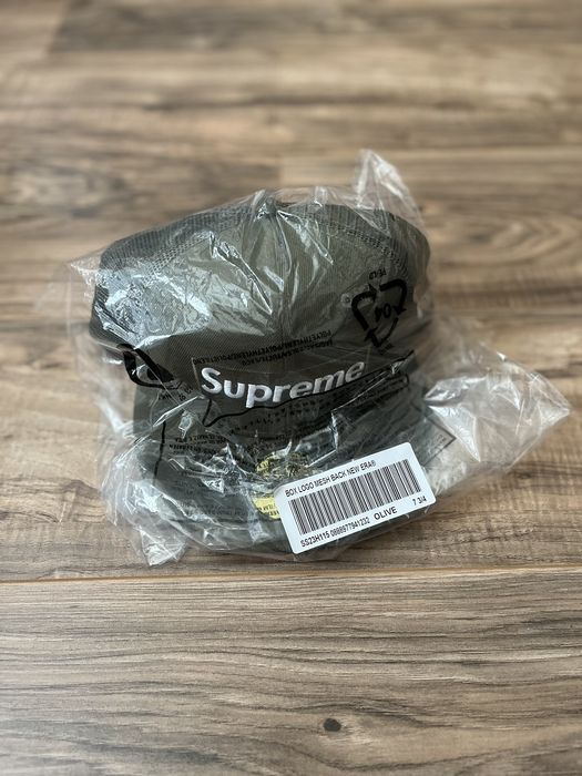 Supreme Supreme Box Logo Mesh Back New Era Hat | Grailed