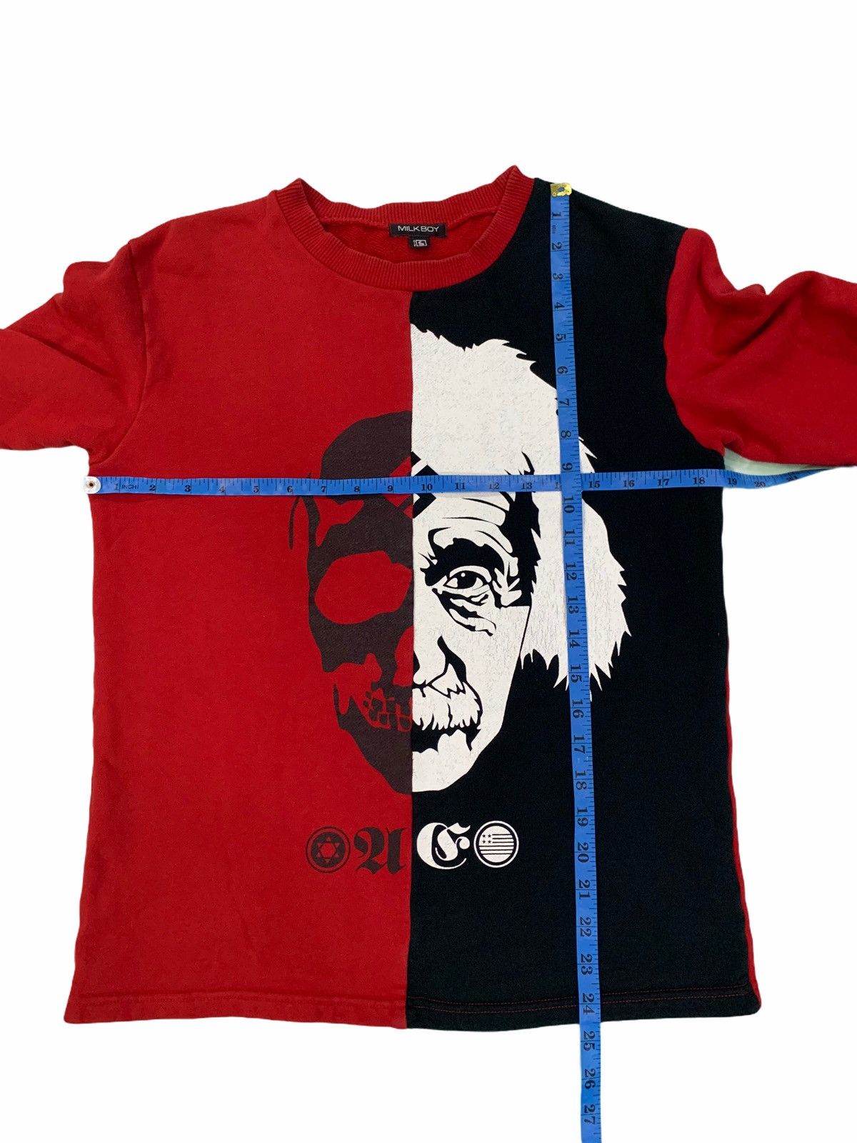 20471120 Rare Photo Print Albert Einstein MilkBoy Japanese Brand Size US S / EU 44-46 / 1 - 11 Thumbnail