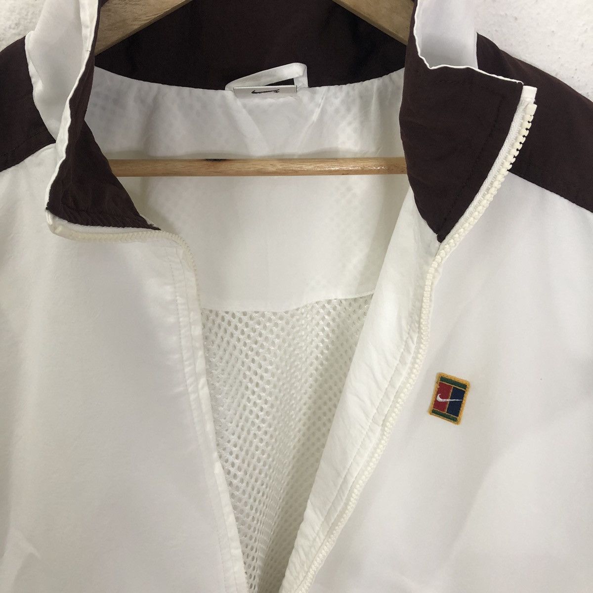 Vintage Vintage Nike Court Embroidery Small Logo Jacket Size US XXL / EU 58 / 5 - 15 Thumbnail