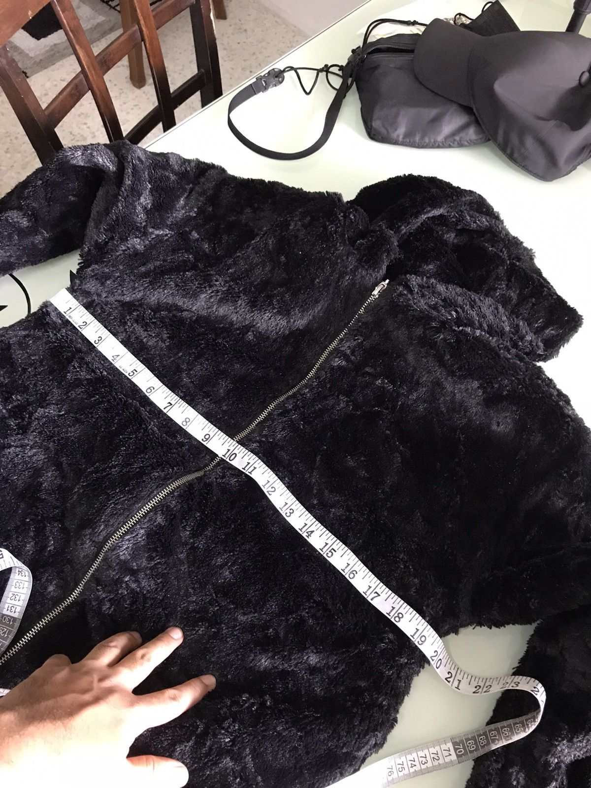 Japanese Brand Nice❗️Hyphen World Gallery Faux Fur Sweater Women Size M / US 6-8 / IT 42-44 - 17 Thumbnail