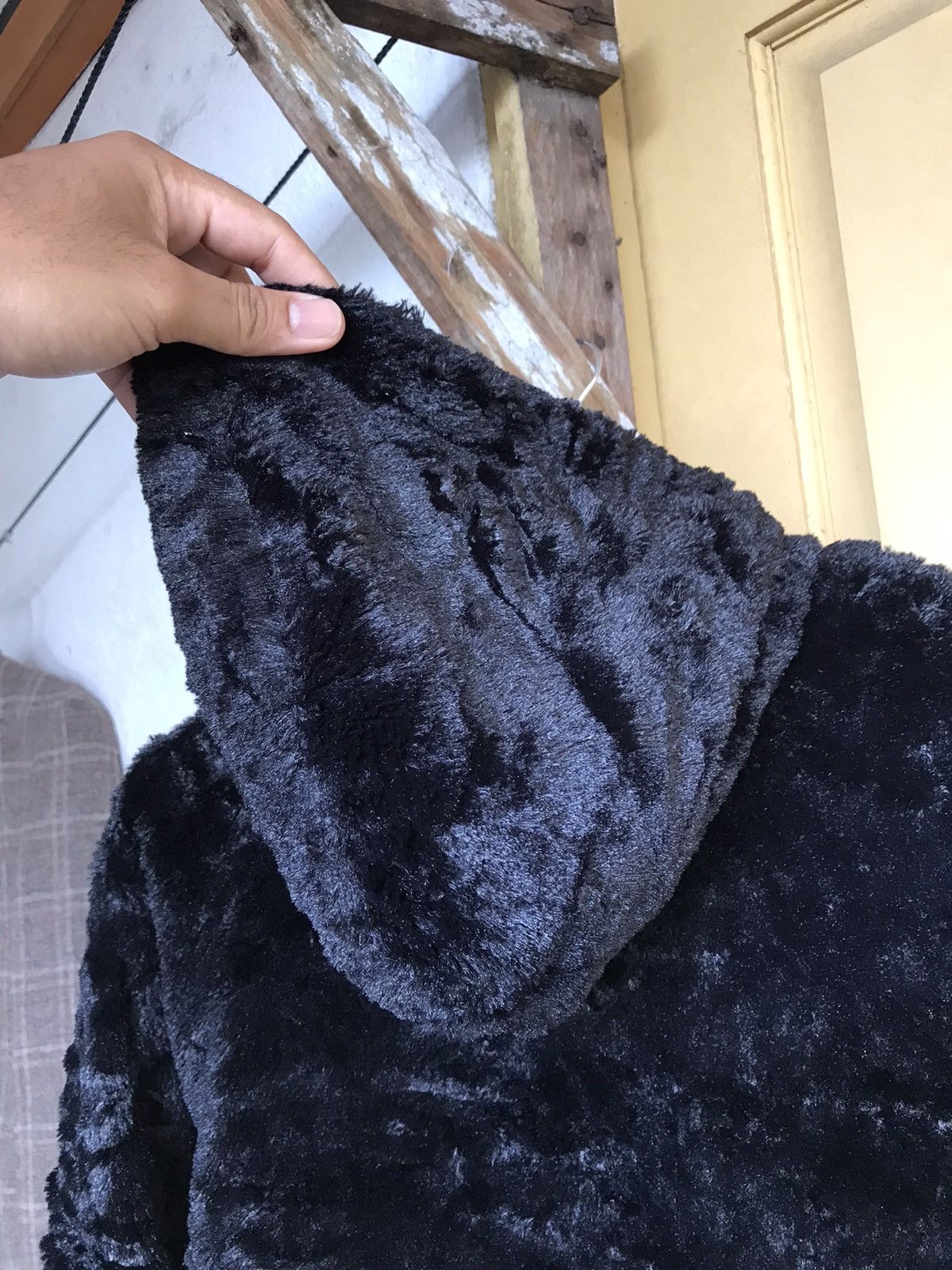 Japanese Brand Nice❗️Hyphen World Gallery Faux Fur Sweater Women Size M / US 6-8 / IT 42-44 - 10 Thumbnail