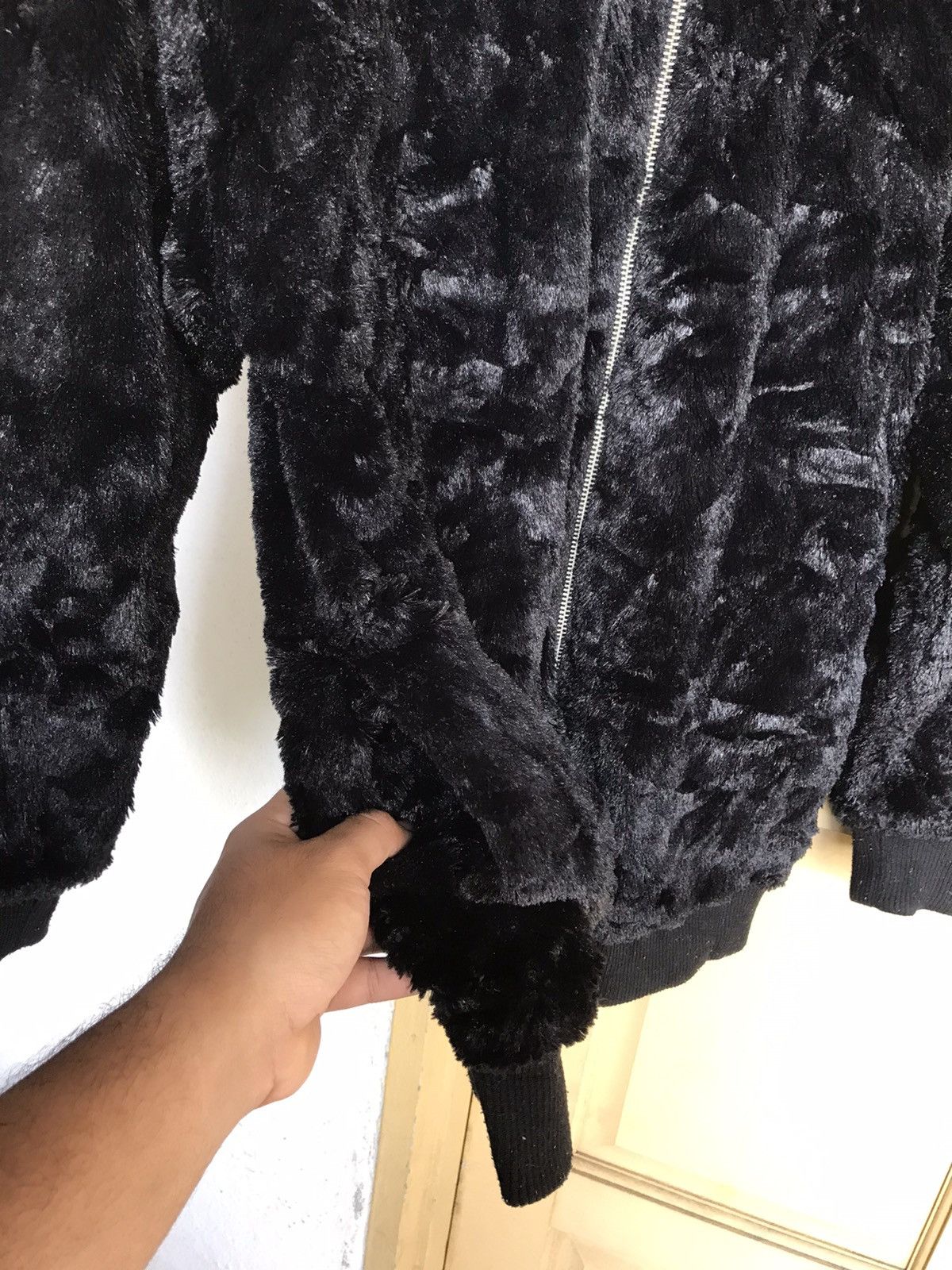 Japanese Brand Nice❗️Hyphen World Gallery Faux Fur Sweater Women Size M / US 6-8 / IT 42-44 - 8 Thumbnail