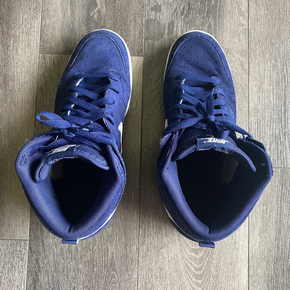 Nike × Vintage Vintage Nike Dunk High Binary Blue Sneakers Shoes Size 10 Size US 10 / EU 43 - 4 Thumbnail