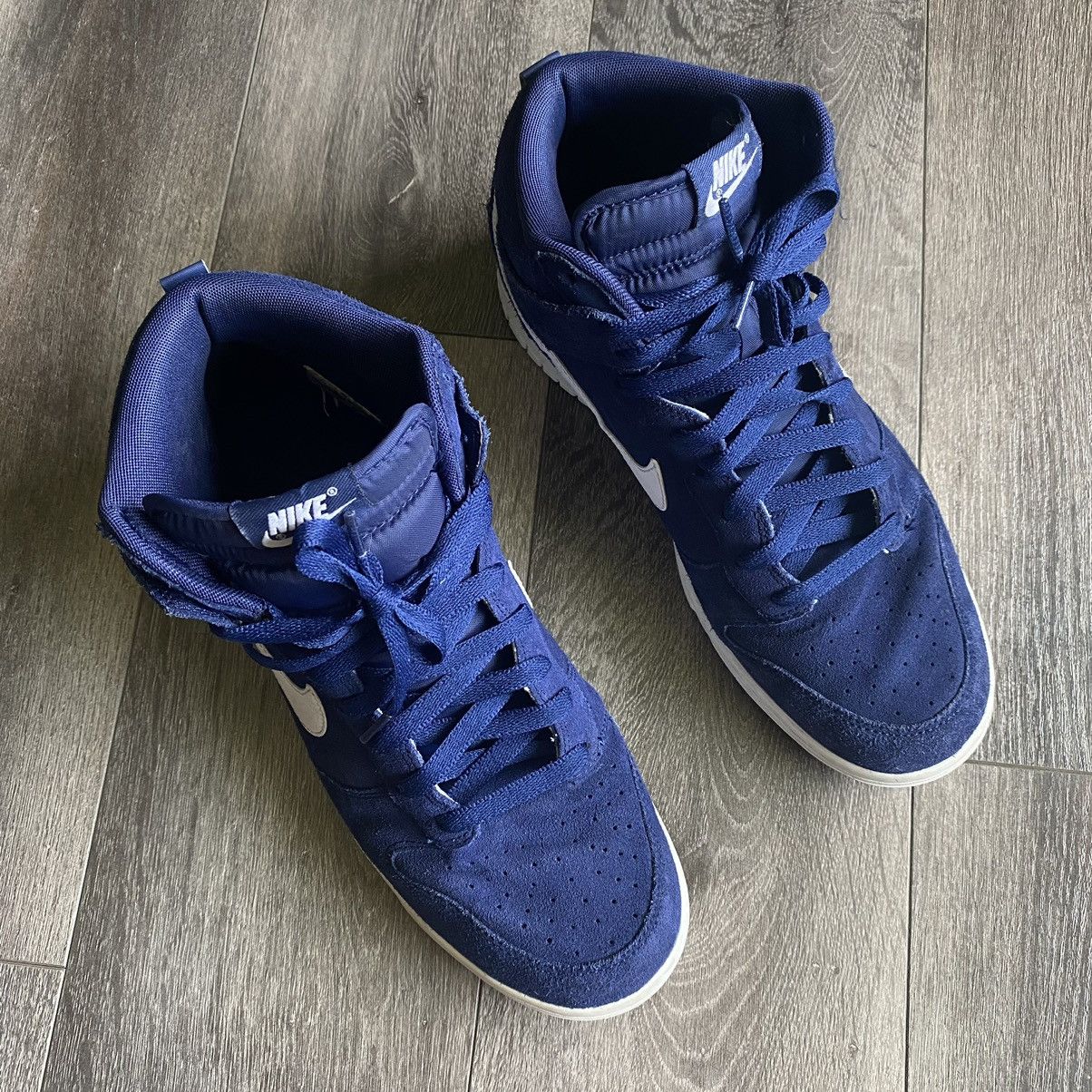 Nike × Vintage Vintage Nike Dunk High Binary Blue Sneakers Shoes Size 10 Size US 10 / EU 43 - 2 Thumbnail