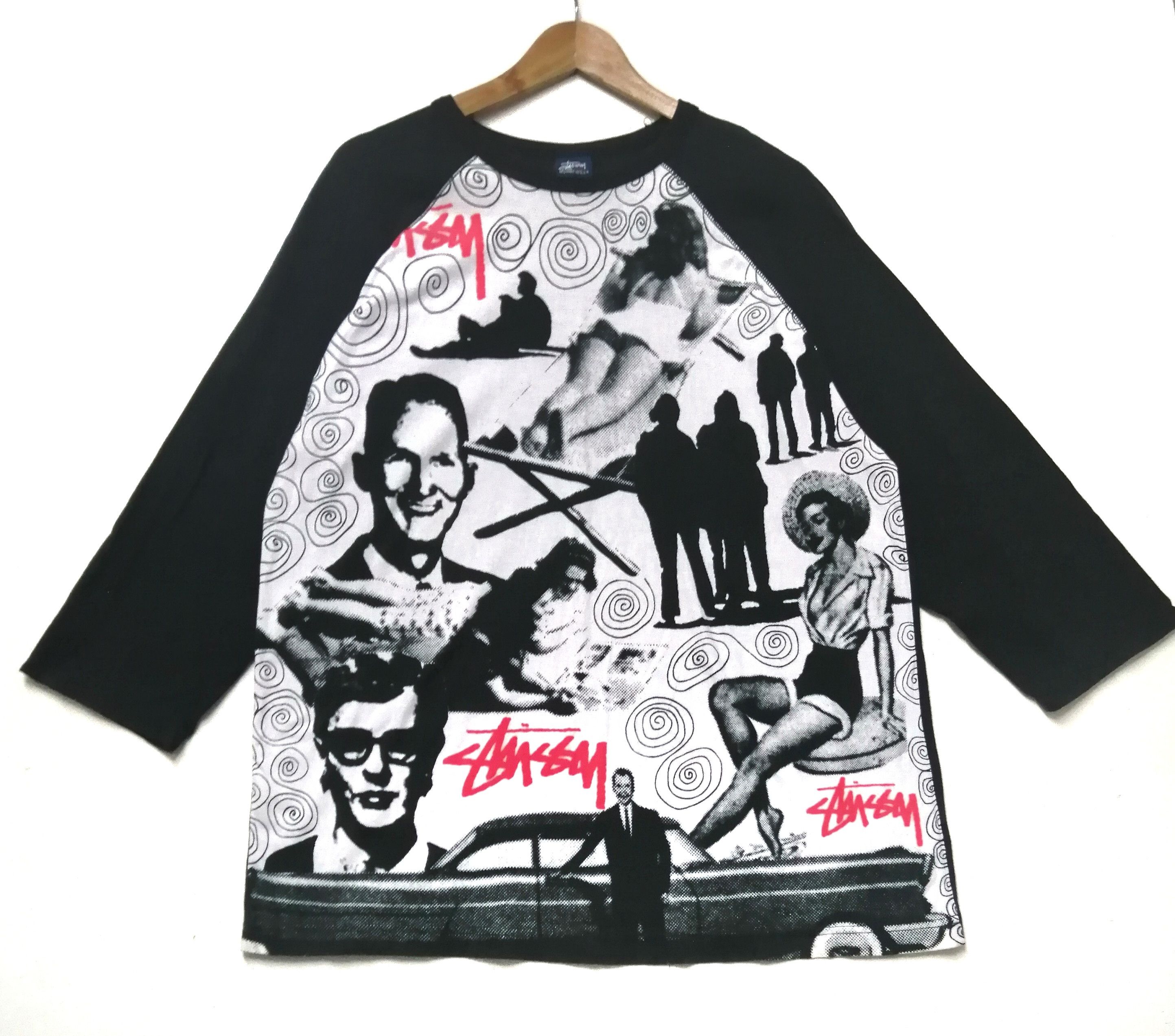 Stussy Stussy x Maryln Monroe Long Sleeve Tshirt Rare Design Size US XL / EU 56 / 4 - 1 Thumbnail