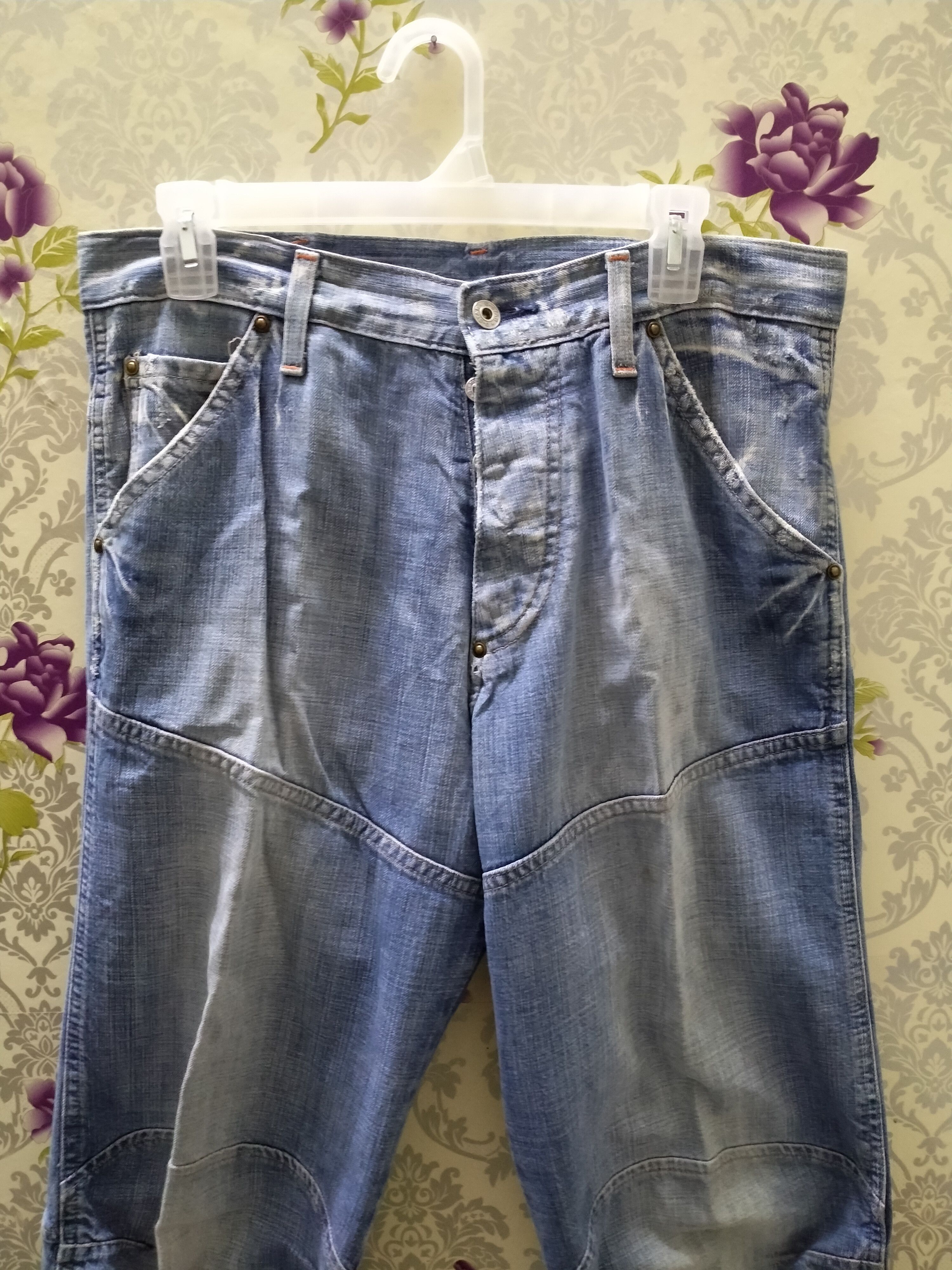 G-Star G-STAR RAW DENIM BIKER JEANS BACK LOGO Size US 32 / EU 48 - 6 Thumbnail
