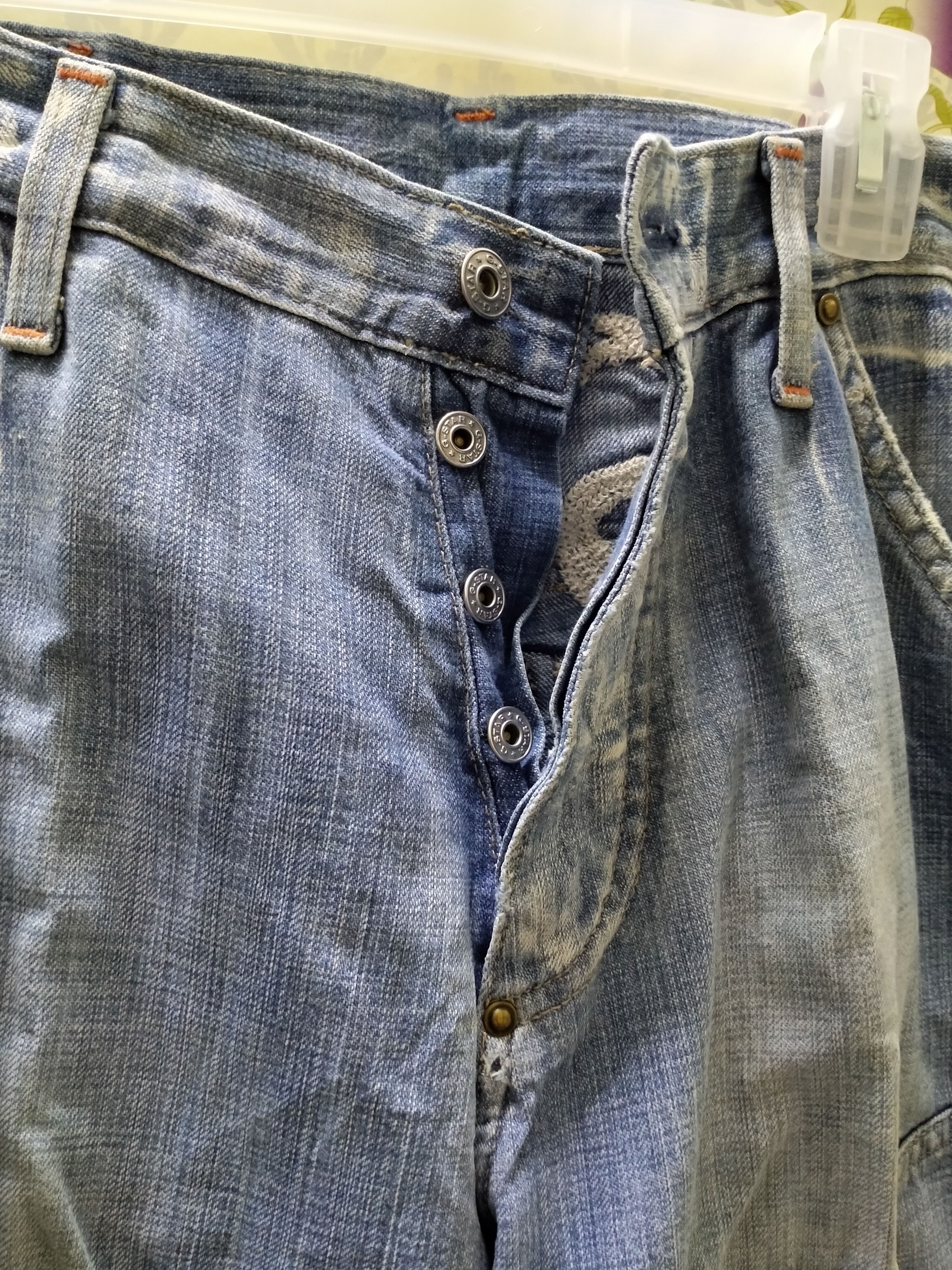 G-Star G-STAR RAW DENIM BIKER JEANS BACK LOGO Size US 32 / EU 48 - 10 Thumbnail