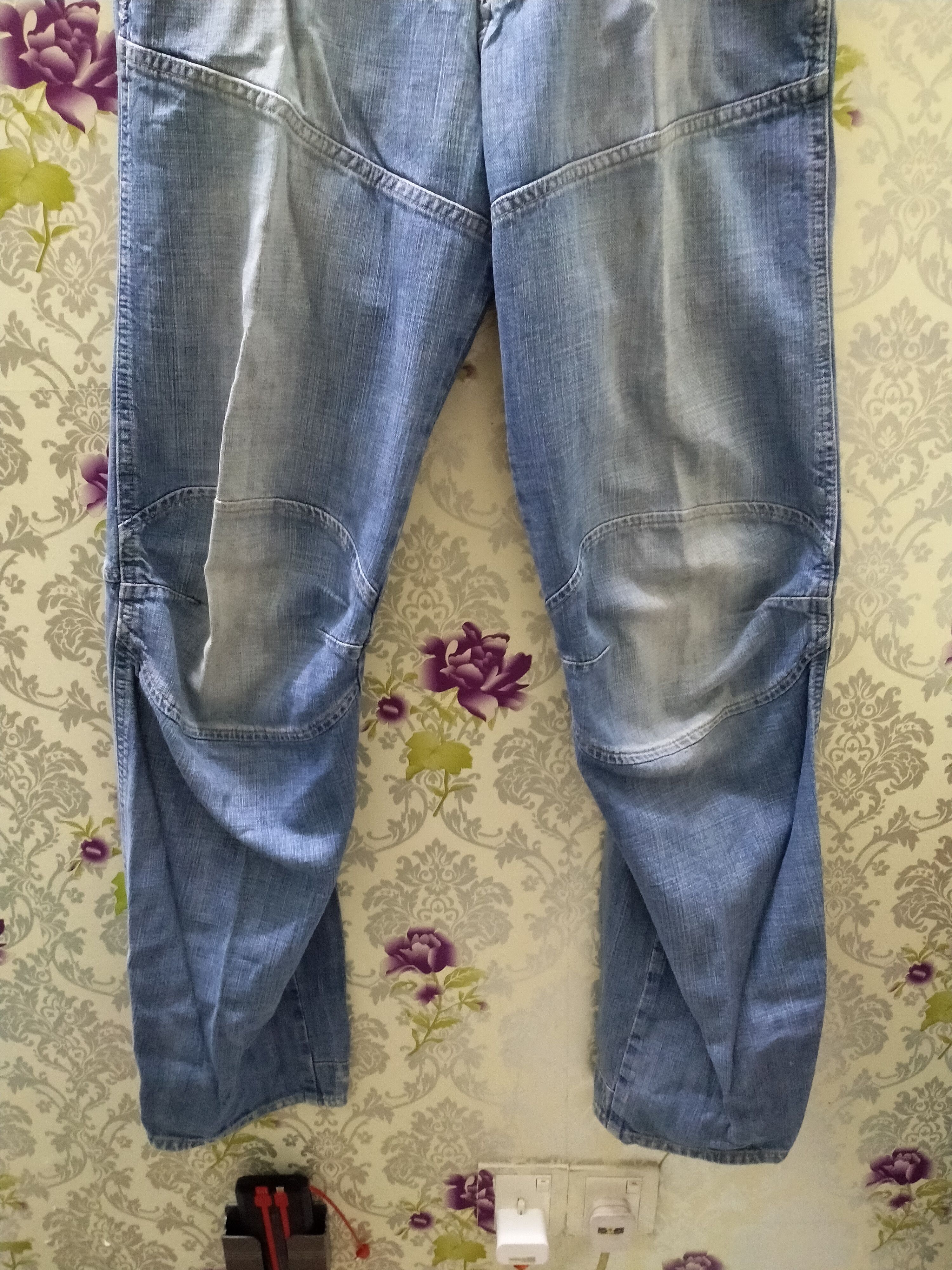 G-Star G-STAR RAW DENIM BIKER JEANS BACK LOGO Size US 32 / EU 48 - 9 Thumbnail