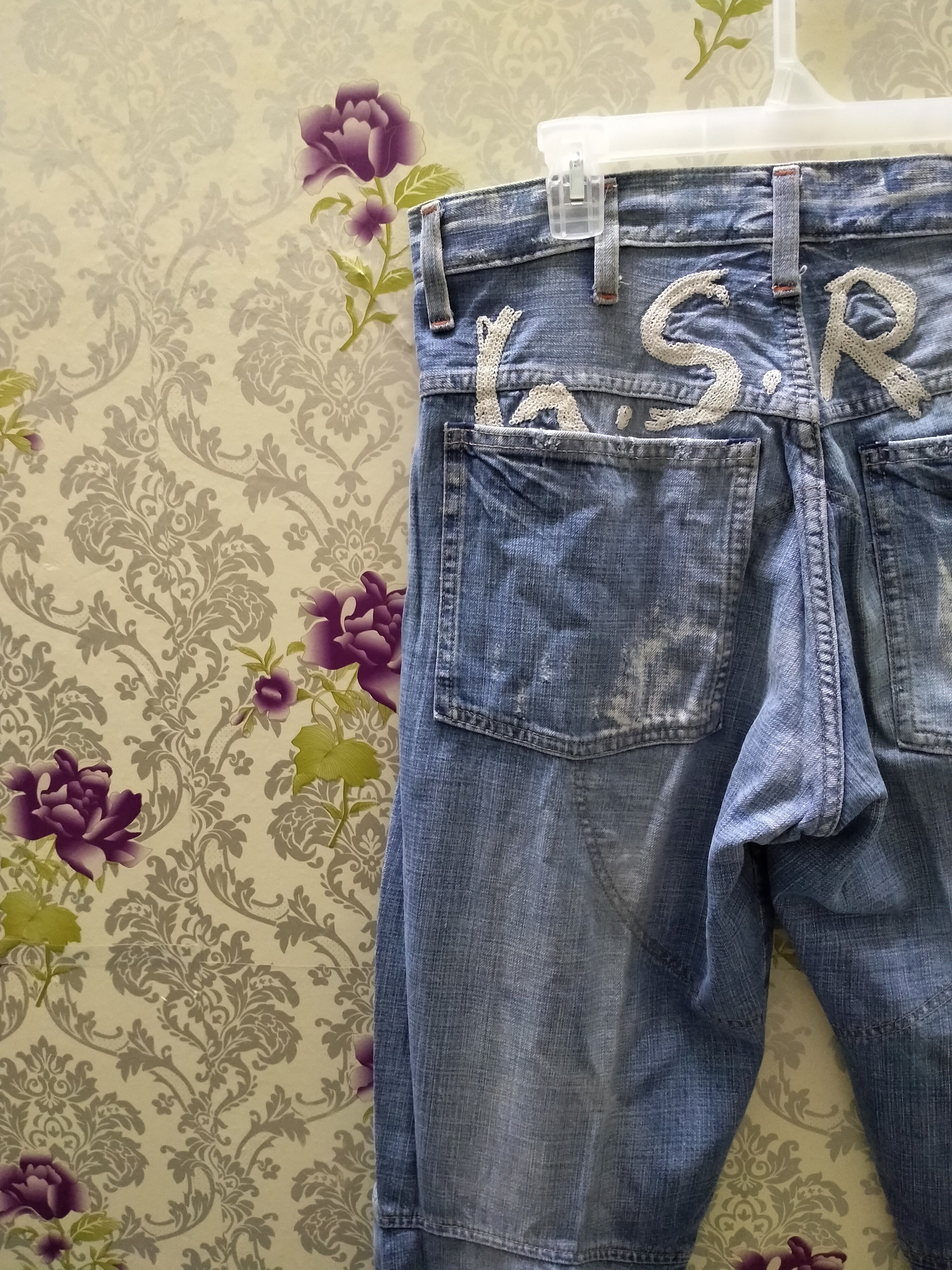 G-Star G-STAR RAW DENIM BIKER JEANS BACK LOGO Size US 32 / EU 48 - 3 Thumbnail