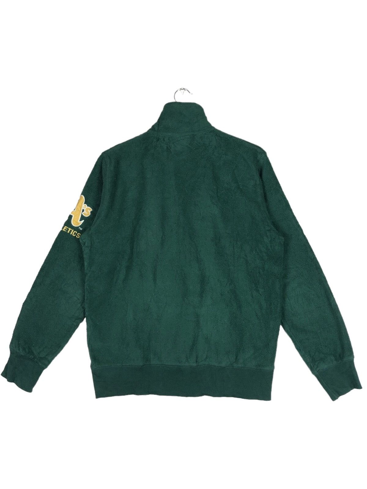 MLB Vintage MLB Oakland Athletics Embroidery Fleece Jacket Size US M / EU 48-50 / 2 - 9 Thumbnail