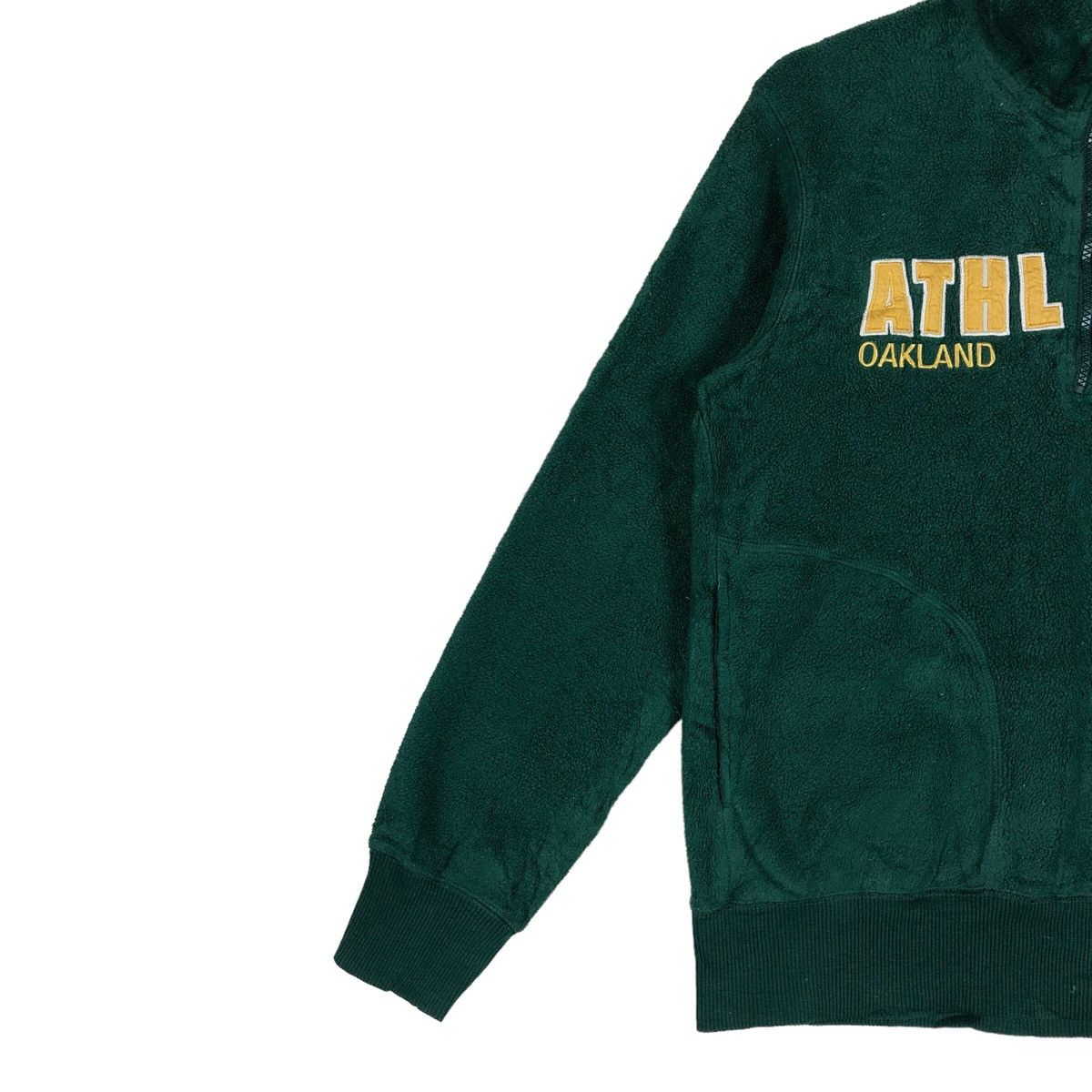 MLB Vintage MLB Oakland Athletics Embroidery Fleece Jacket Size US M / EU 48-50 / 2 - 4 Thumbnail