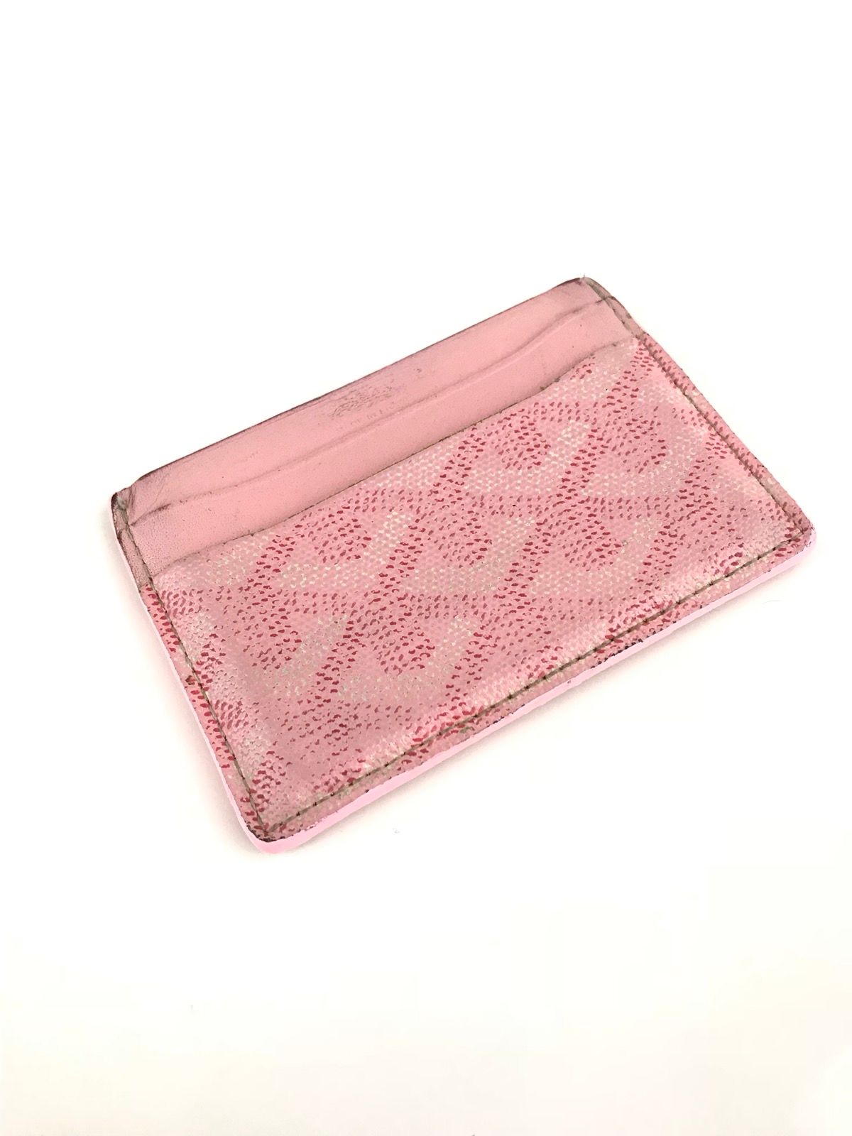 Goyard, Accessories, Goyard Saintsulpice Card Holder Pink