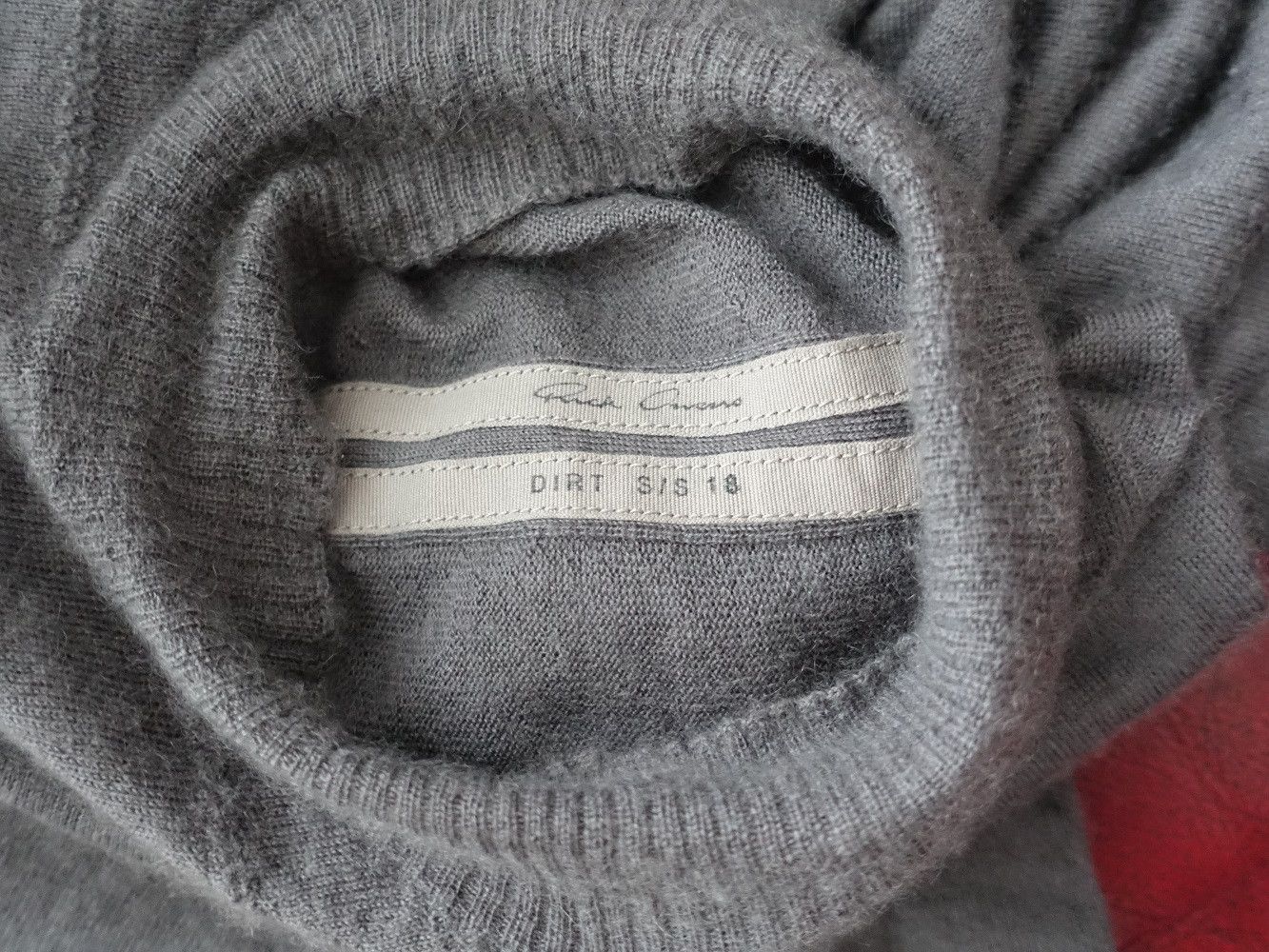 Rick Owens SS18 DIRT IRON PURPLE CASHMERE KNIT Size US M / EU 48-50 / 2 - 5 Thumbnail