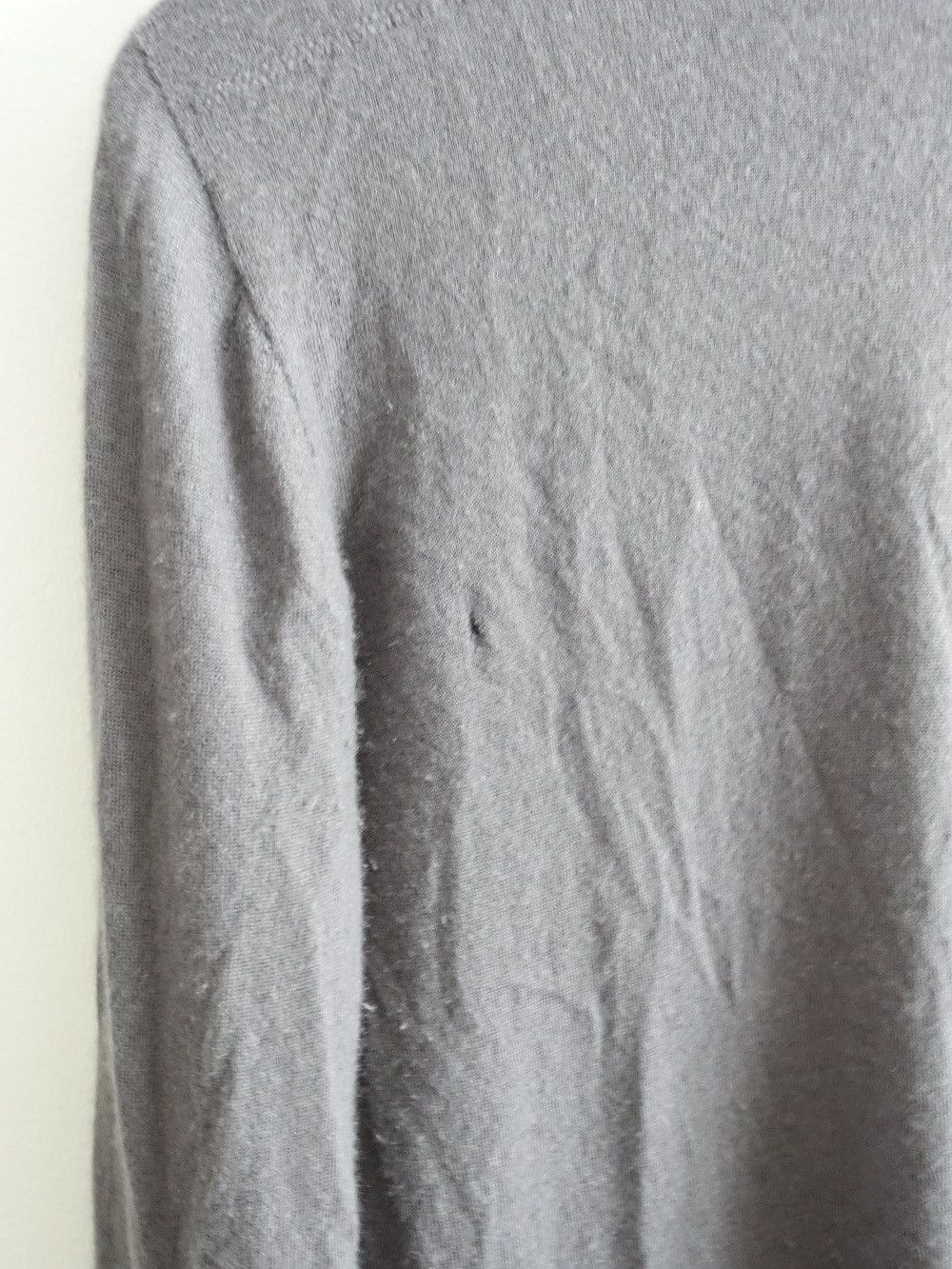 Rick Owens SS18 DIRT IRON PURPLE CASHMERE KNIT Size US M / EU 48-50 / 2 - 3 Thumbnail