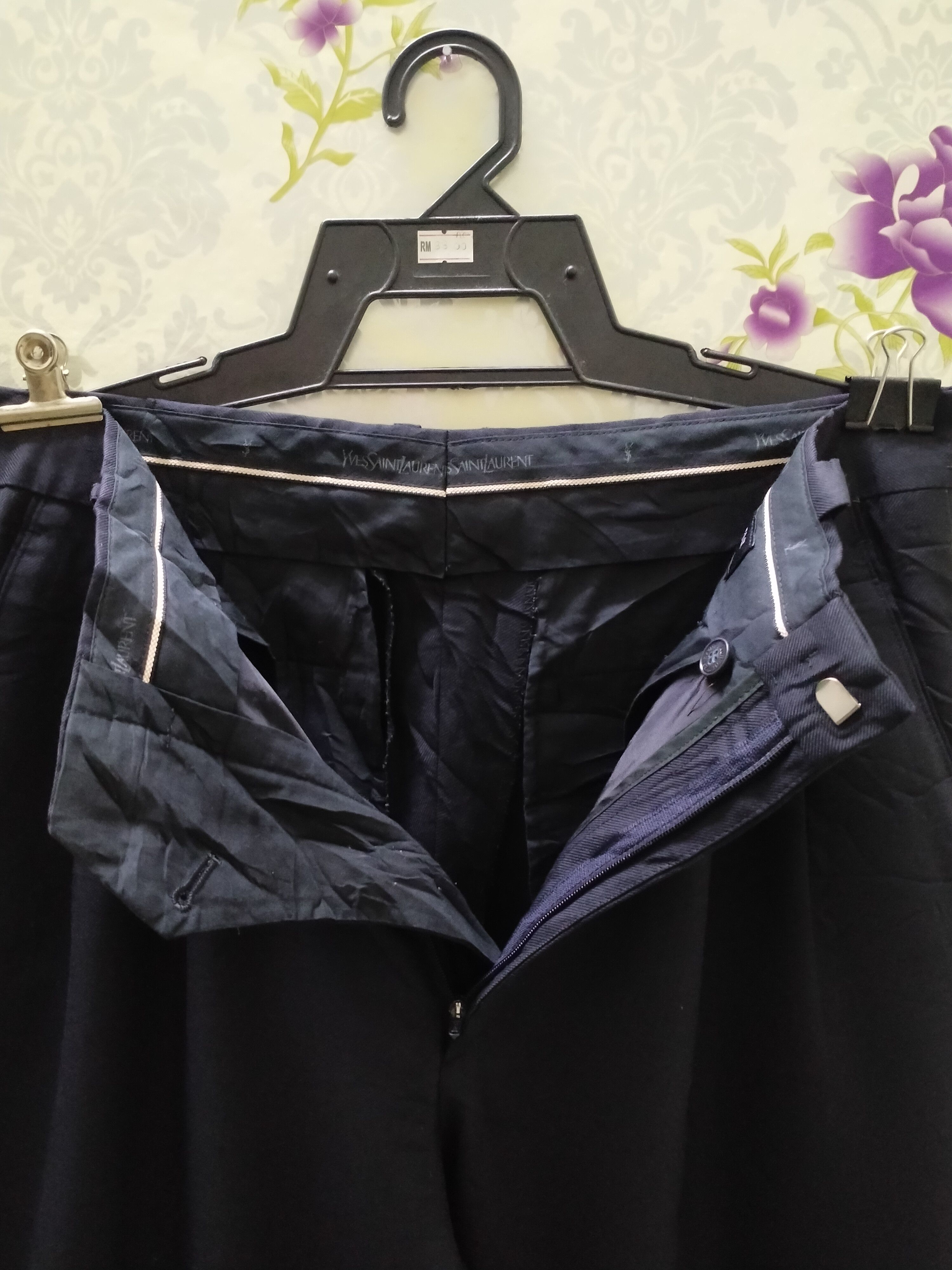 Saint Laurent Paris × Yves Saint Laurent YVES SAINT LAURENT PANTS Size US 30 / EU 46 - 6 Thumbnail