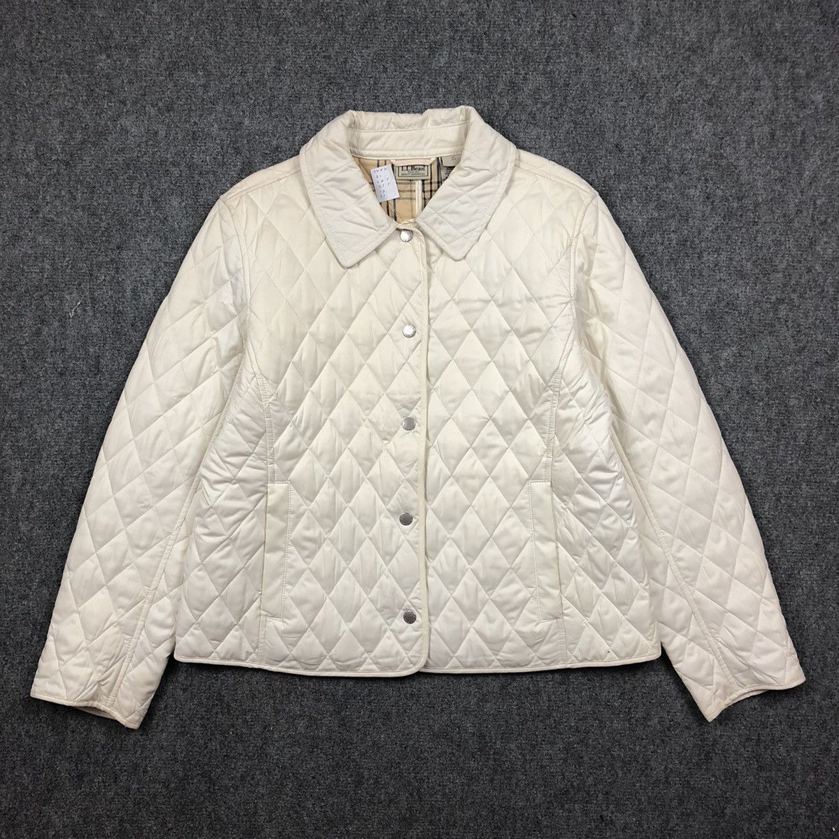 Vintage L.L.Bean Quilted Snap Button Jacket