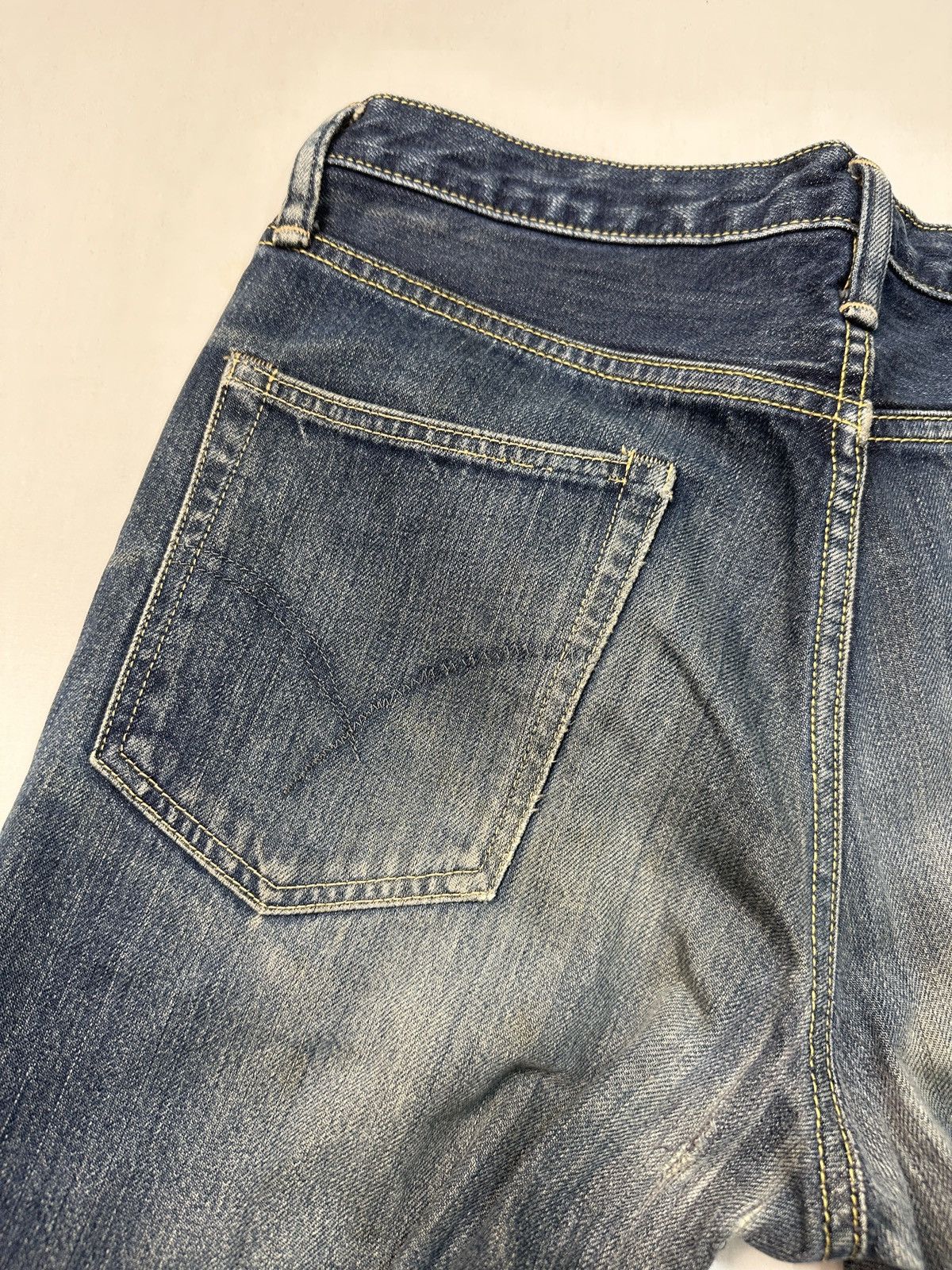 Blue Blue Japan Blue blue Japan HR market raw denim jeans pants Size US 32 / EU 48 - 22 Thumbnail
