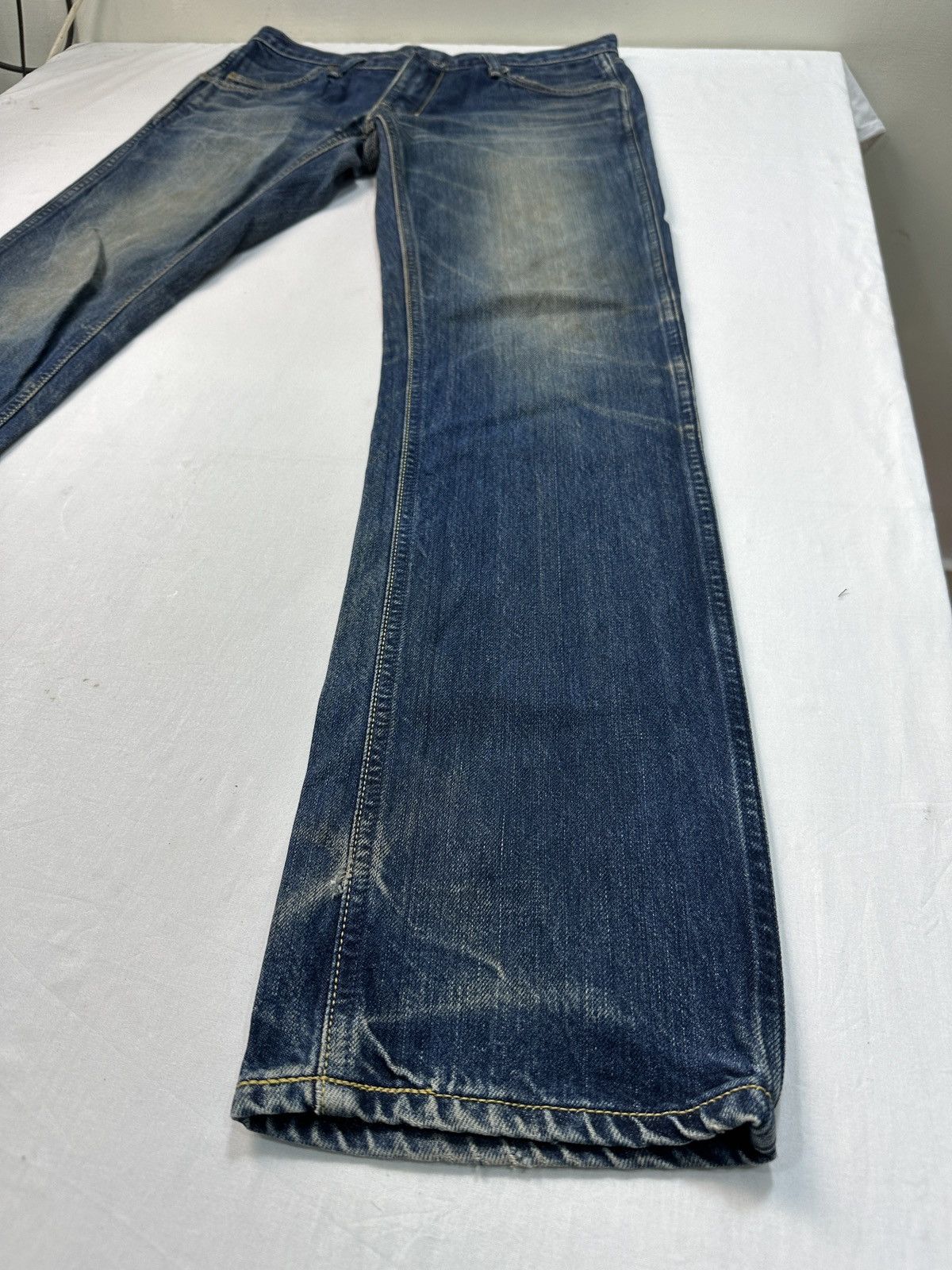 Blue Blue Japan Blue blue Japan HR market raw denim jeans pants Size US 32 / EU 48 - 3 Thumbnail