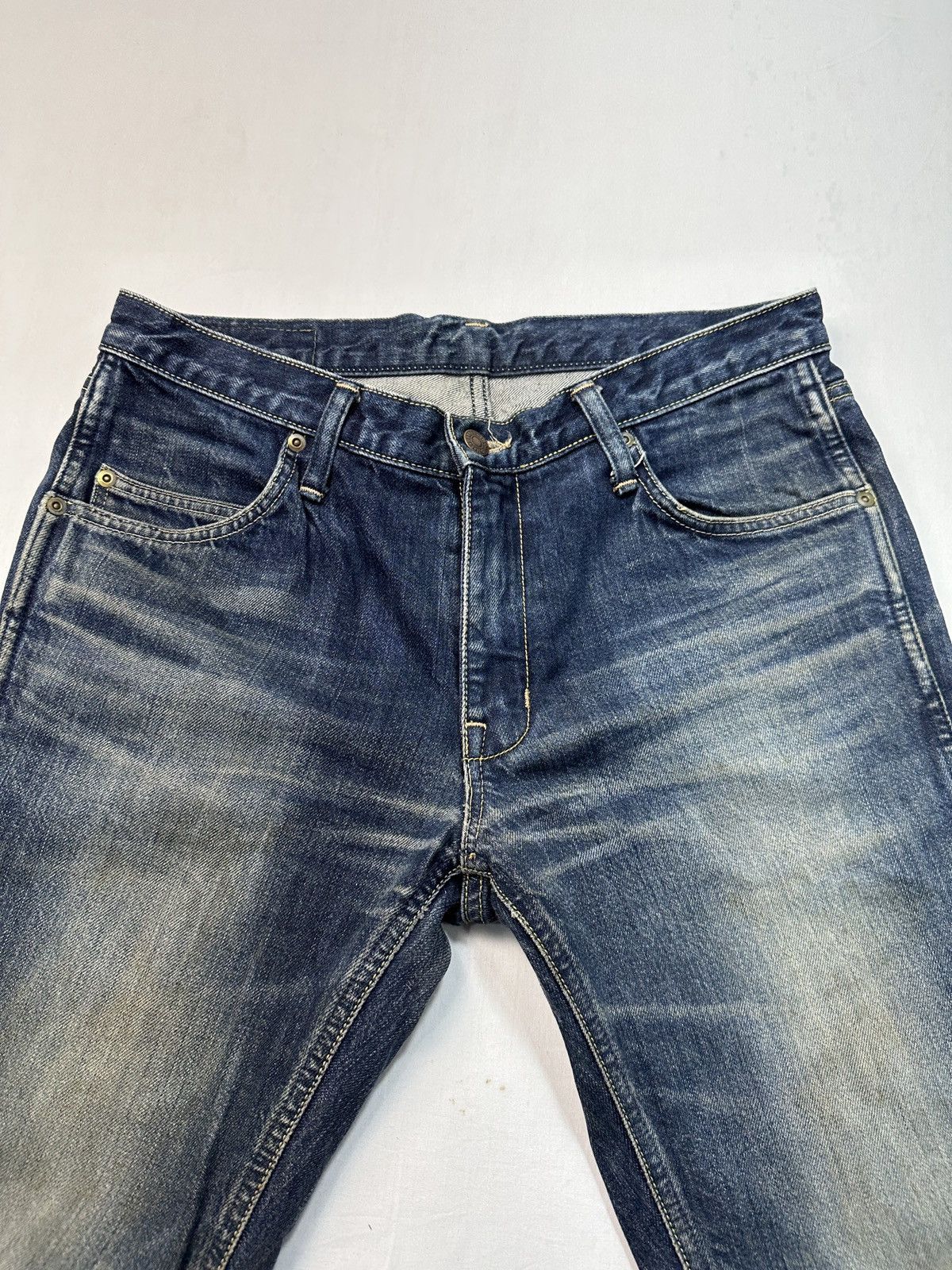 Blue Blue Japan Blue blue Japan HR market raw denim jeans pants Size US 32 / EU 48 - 7 Thumbnail