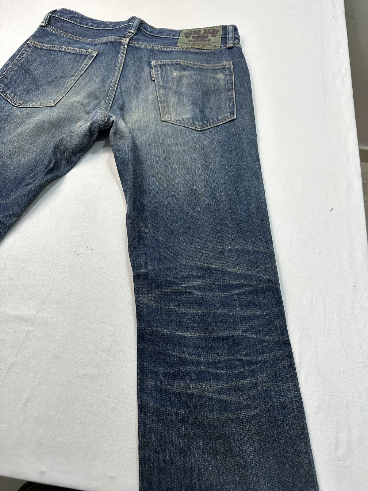 Blue Blue Japan Blue blue Japan HR market raw denim jeans pants Size US 32 / EU 48 - 18 Thumbnail