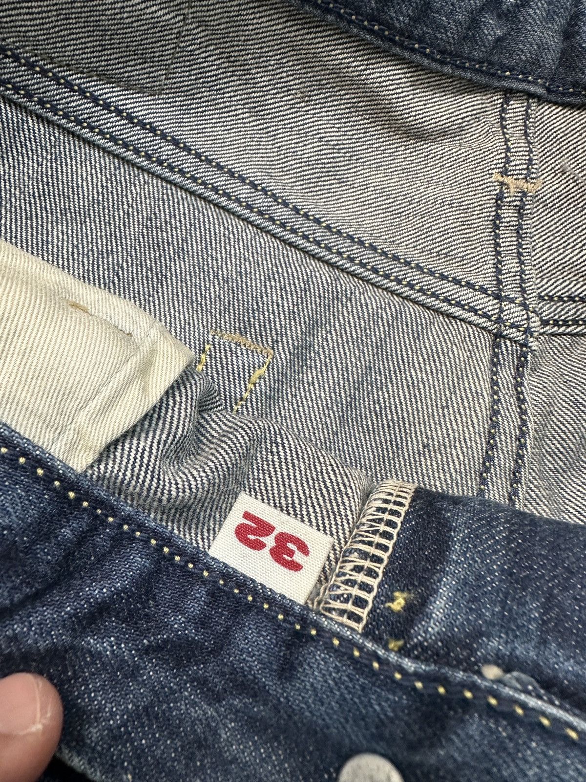 Blue Blue Japan Blue blue Japan HR market raw denim jeans pants Size US 32 / EU 48 - 12 Thumbnail