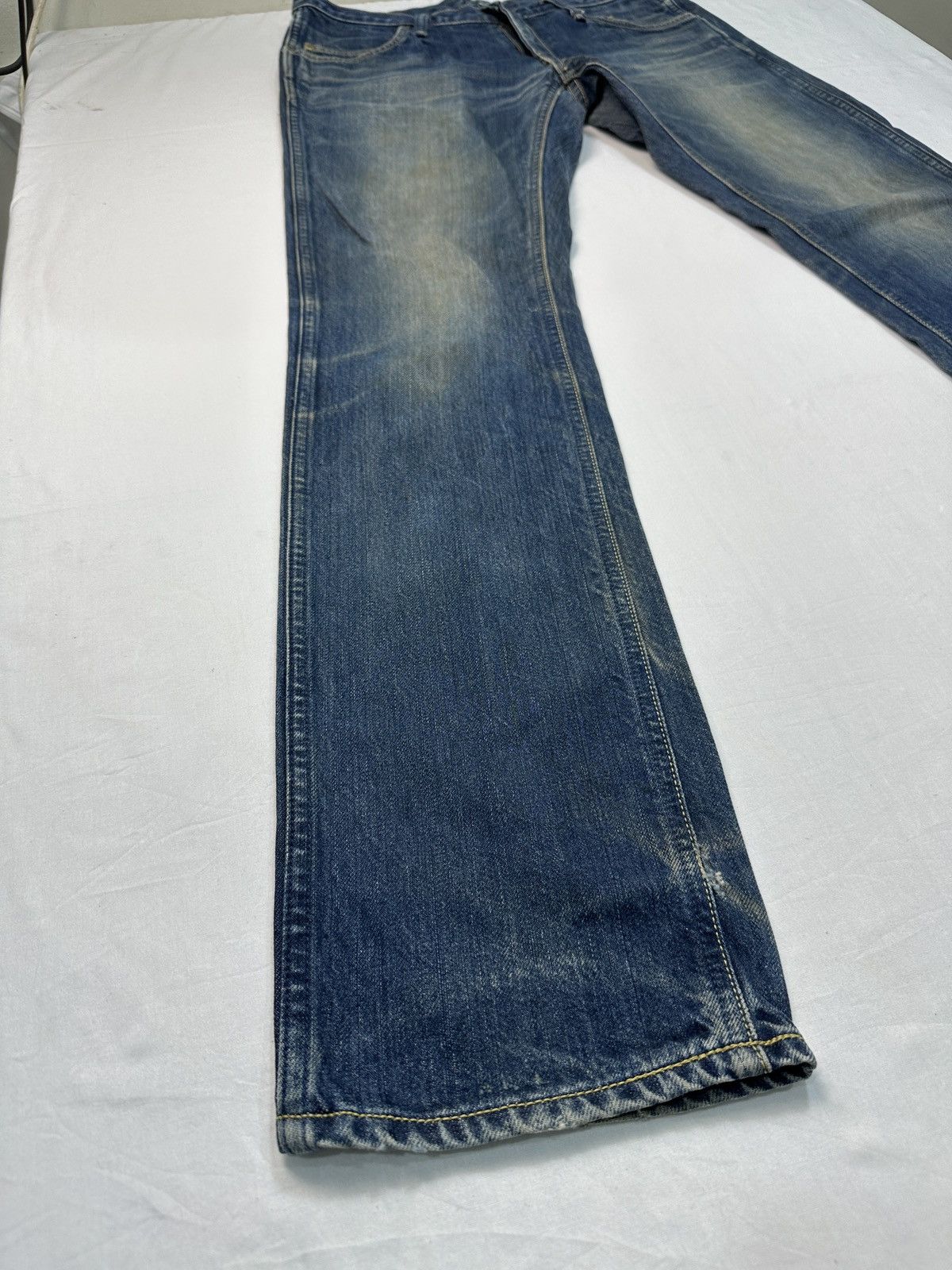 Blue Blue Japan Blue blue Japan HR market raw denim jeans pants Size US 32 / EU 48 - 4 Thumbnail