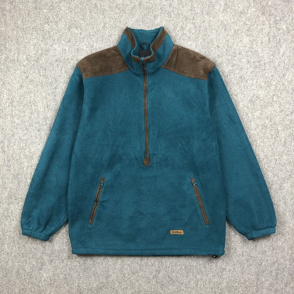 Vintage 90s L.L.Bean Fleece Zipper Jacket
