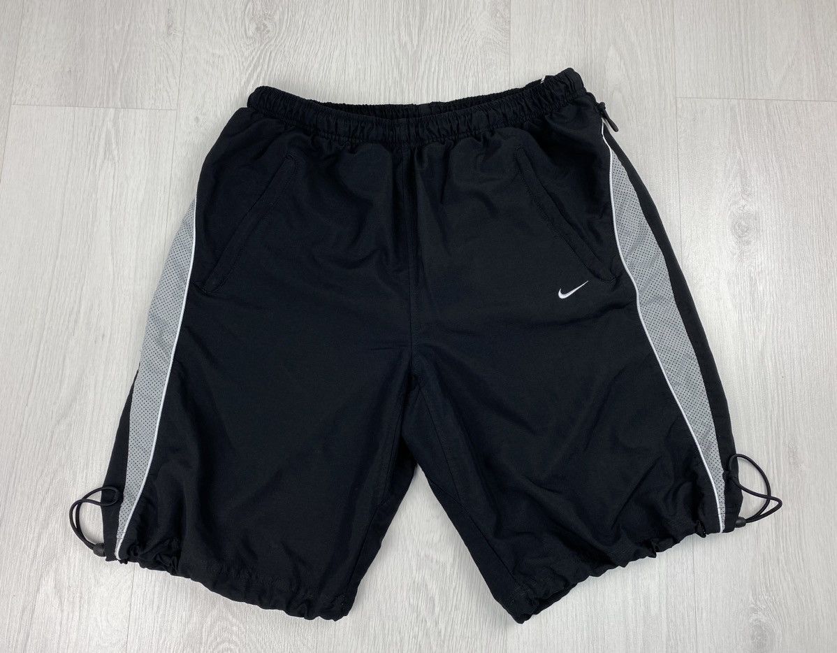Nike Vintage Nike Swoosh Drill Y2K Shorts Carhartt Ed Hardy Size US 34 / EU 50 - 1 Thumbnail