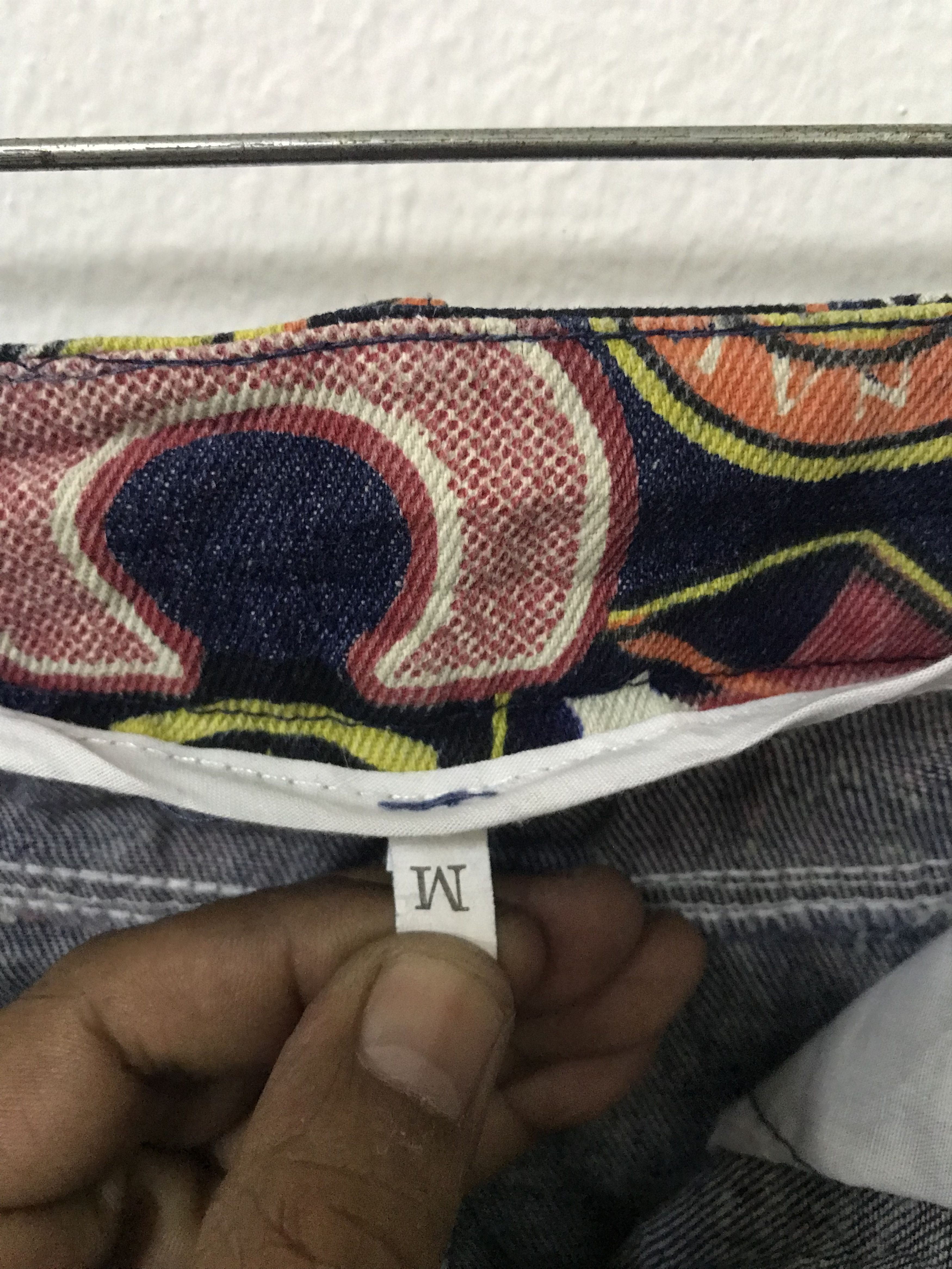 Japanese Brand rare fullprint multicolour punk skirt Size 28" / US 6 / IT 42 - 11 Thumbnail