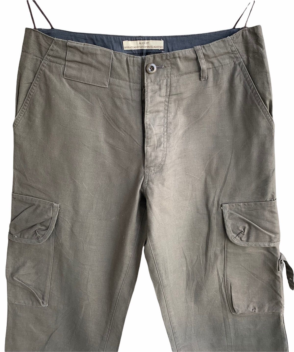 Japanese Brand Japan Brand Designer Ryuichiro Shimazaki Homme Trouser Cargo Size US 34 / EU 50 - 6 Thumbnail