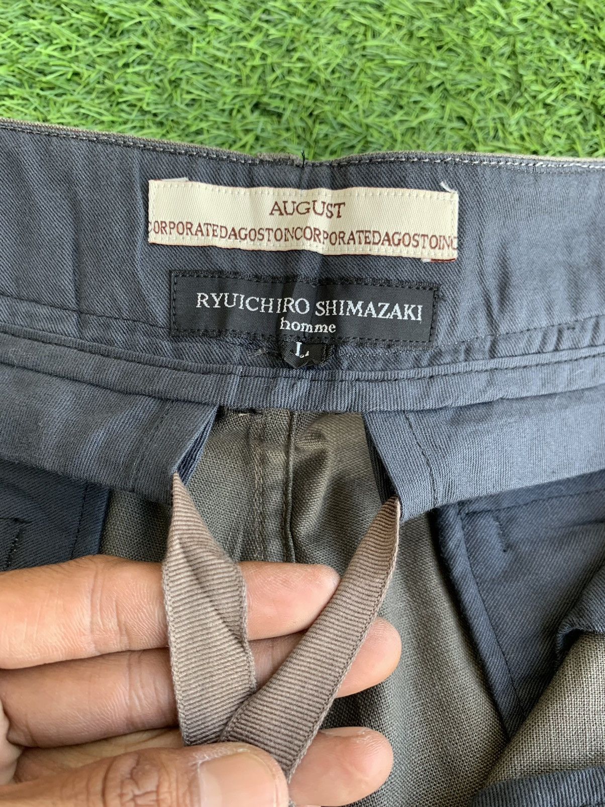 Japanese Brand Japan Brand Designer Ryuichiro Shimazaki Homme Trouser Cargo Size US 34 / EU 50 - 17 Thumbnail