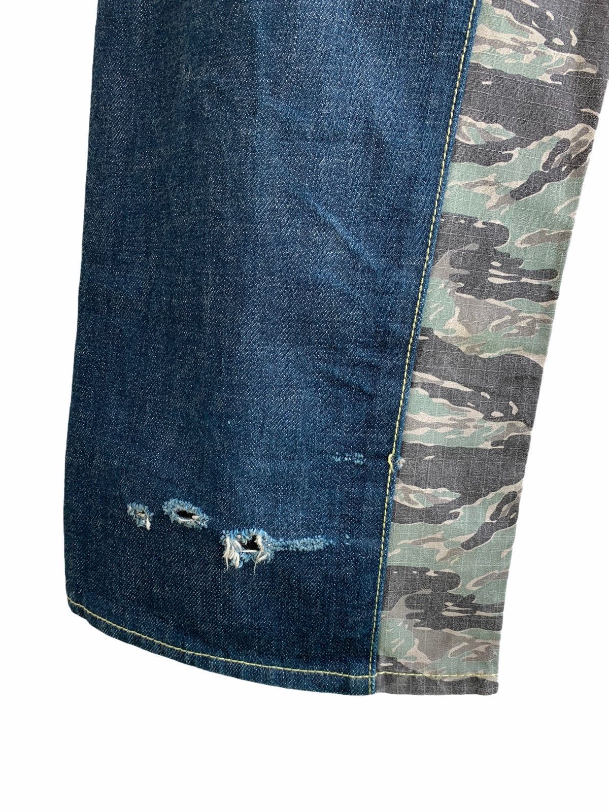 Japanese Brand Designer Mix Up Conflution Buckle Back tigers Stripe Size US 32 / EU 48 - 12 Thumbnail