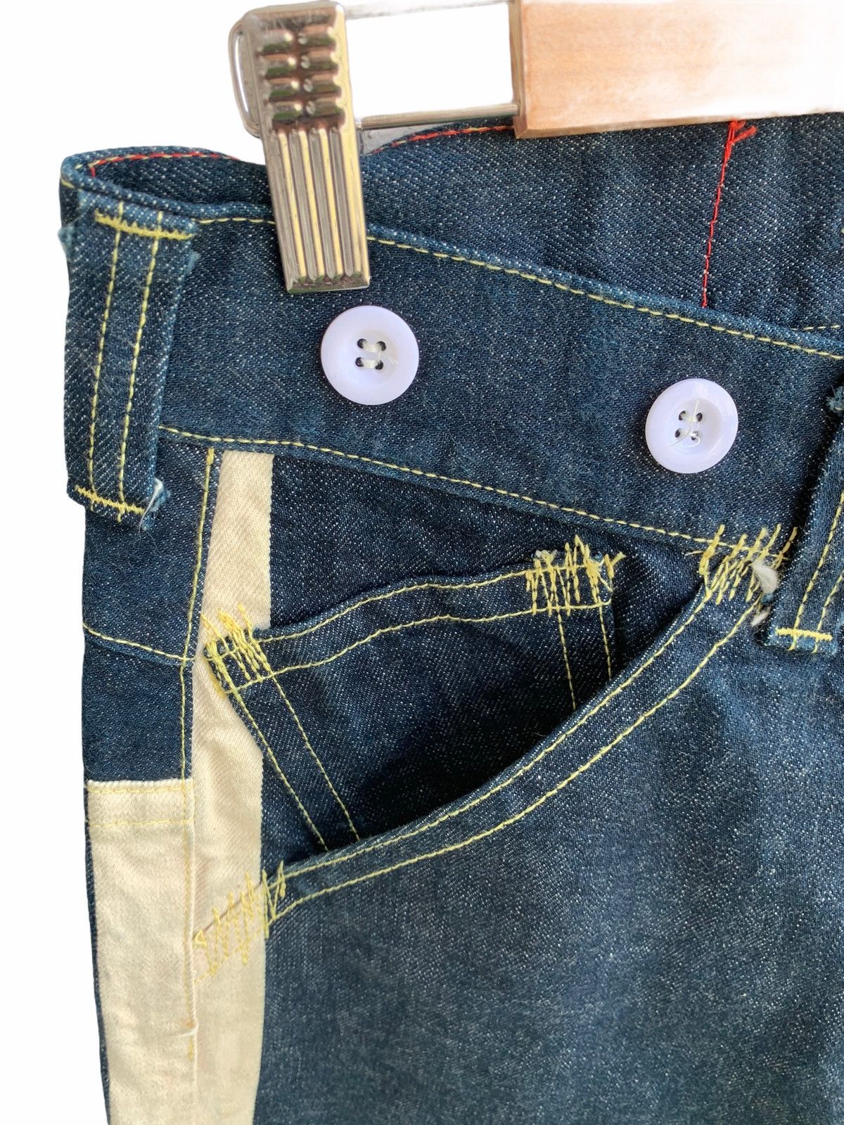 Japanese Brand Designer Mix Up Conflution Buckle Back tigers Stripe Size US 32 / EU 48 - 8 Thumbnail