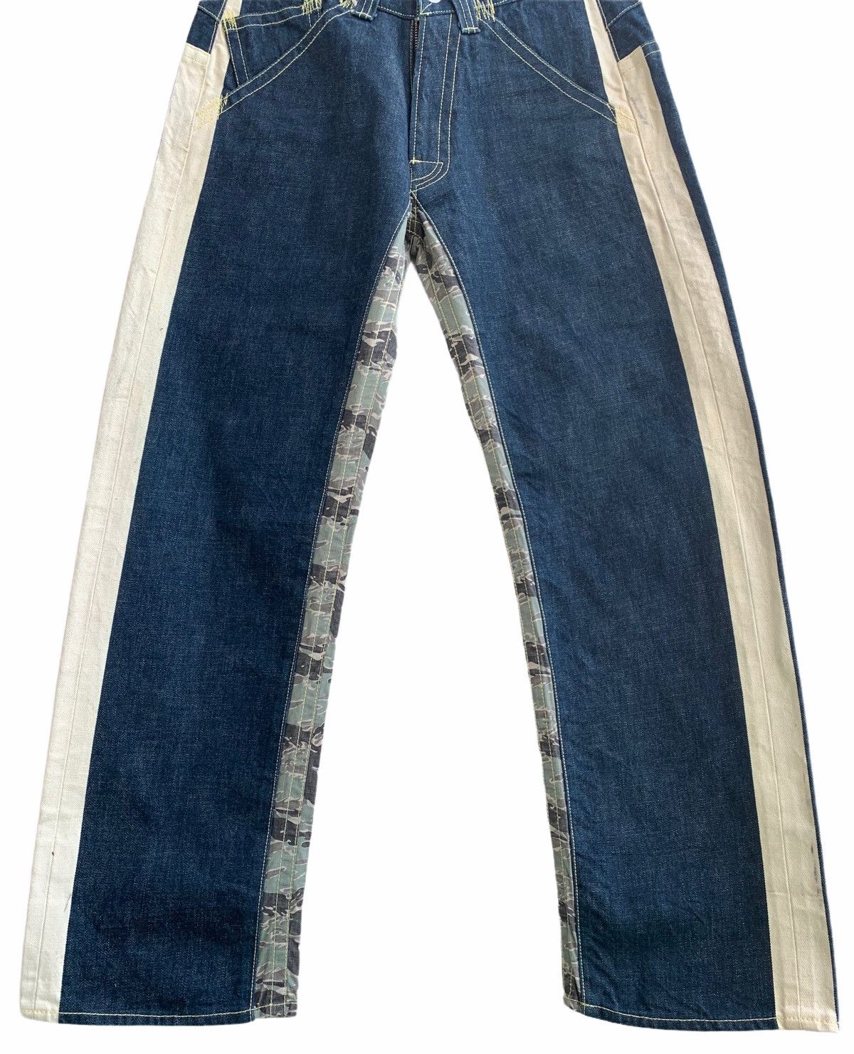 Japanese Brand Designer Mix Up Conflution Buckle Back tigers Stripe Size US 32 / EU 48 - 6 Thumbnail