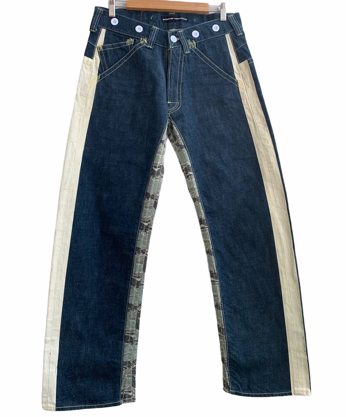 Japanese Brand Designer Mix Up Conflution Buckle Back tigers Stripe Size US 32 / EU 48 - 3 Thumbnail