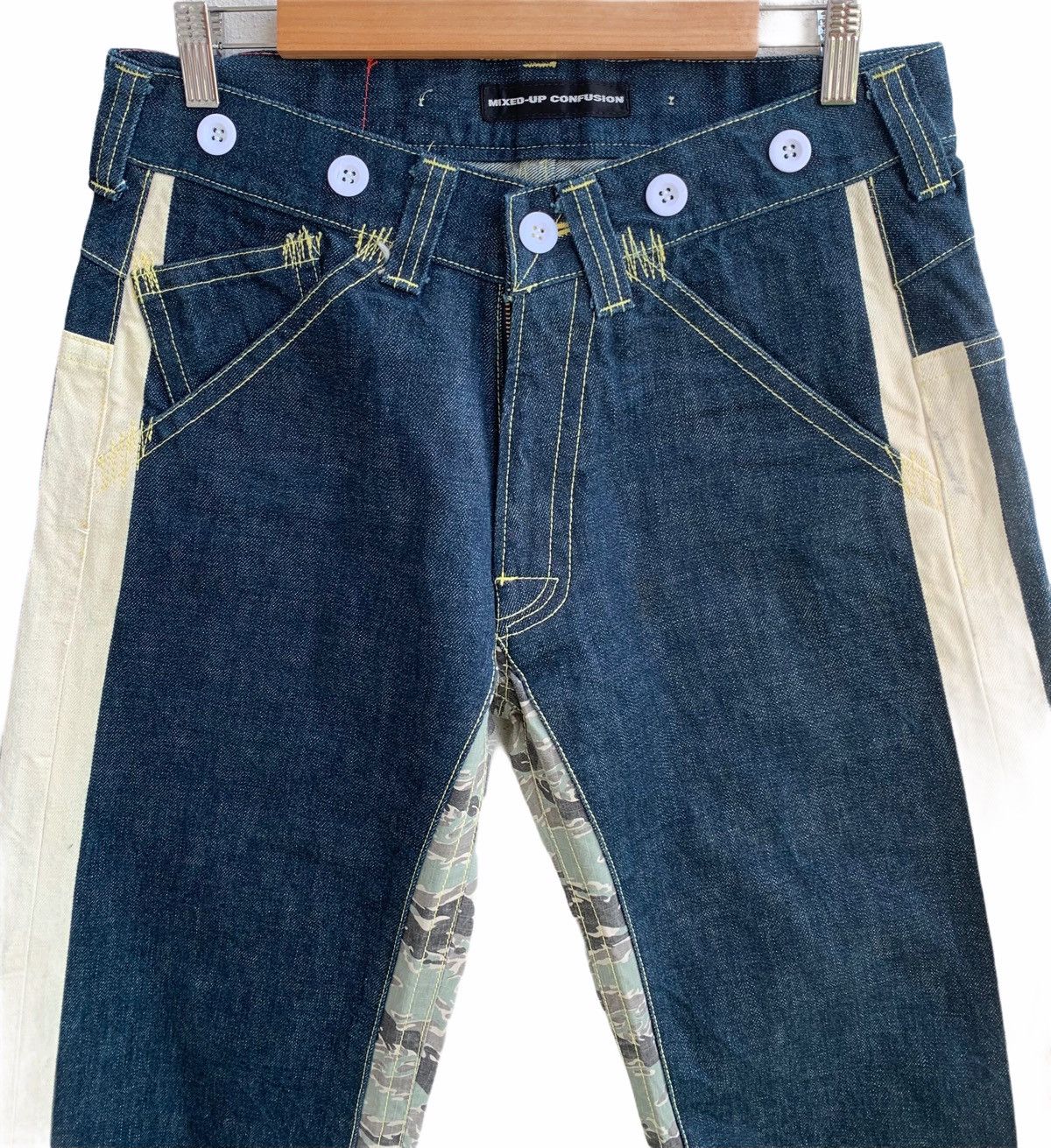 Japanese Brand Designer Mix Up Conflution Buckle Back tigers Stripe Size US 32 / EU 48 - 4 Thumbnail