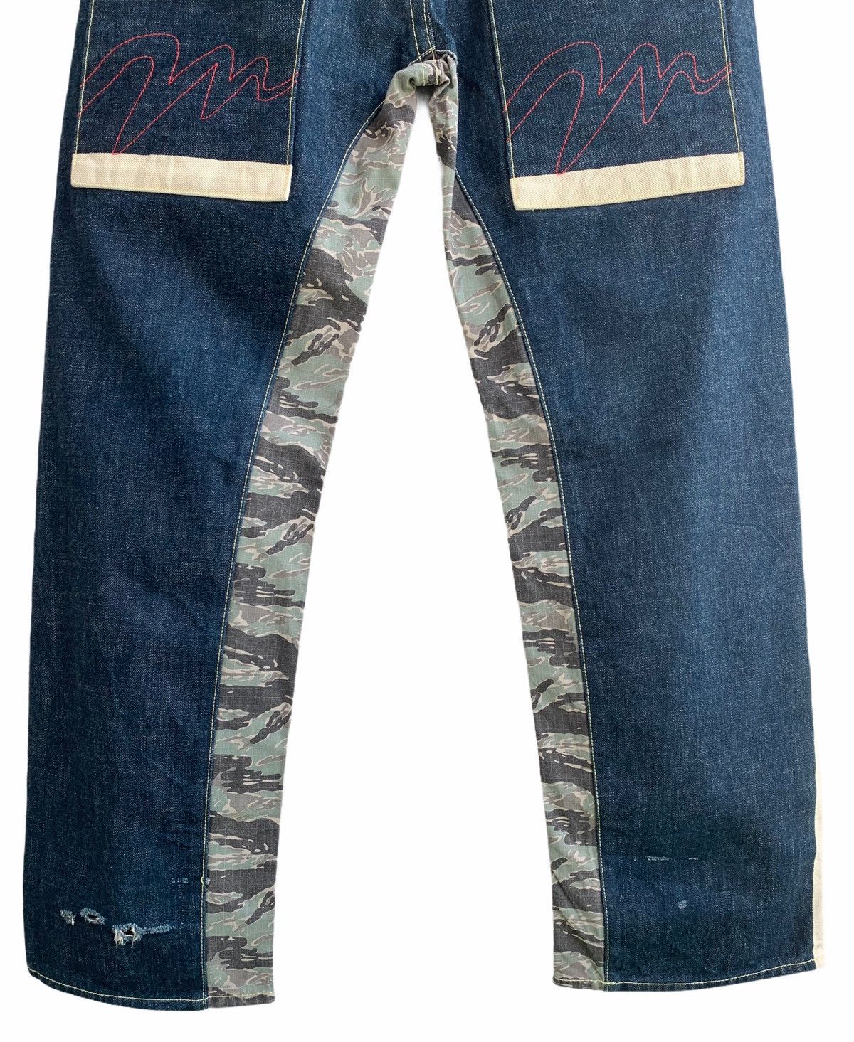 Japanese Brand Designer Mix Up Conflution Buckle Back tigers Stripe Size US 32 / EU 48 - 9 Thumbnail