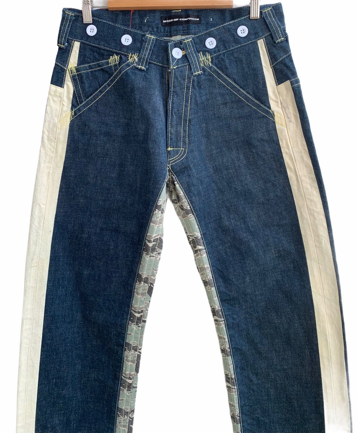 Japanese Brand Designer Mix Up Conflution Buckle Back tigers Stripe Size US 32 / EU 48 - 5 Thumbnail