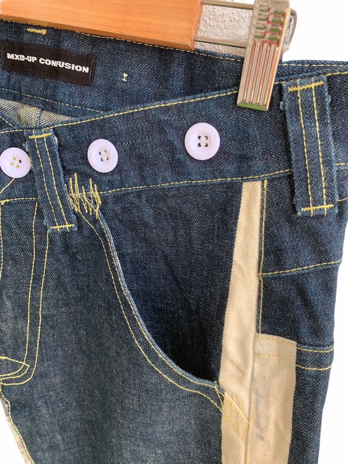 Japanese Brand Designer Mix Up Conflution Buckle Back tigers Stripe Size US 32 / EU 48 - 7 Thumbnail