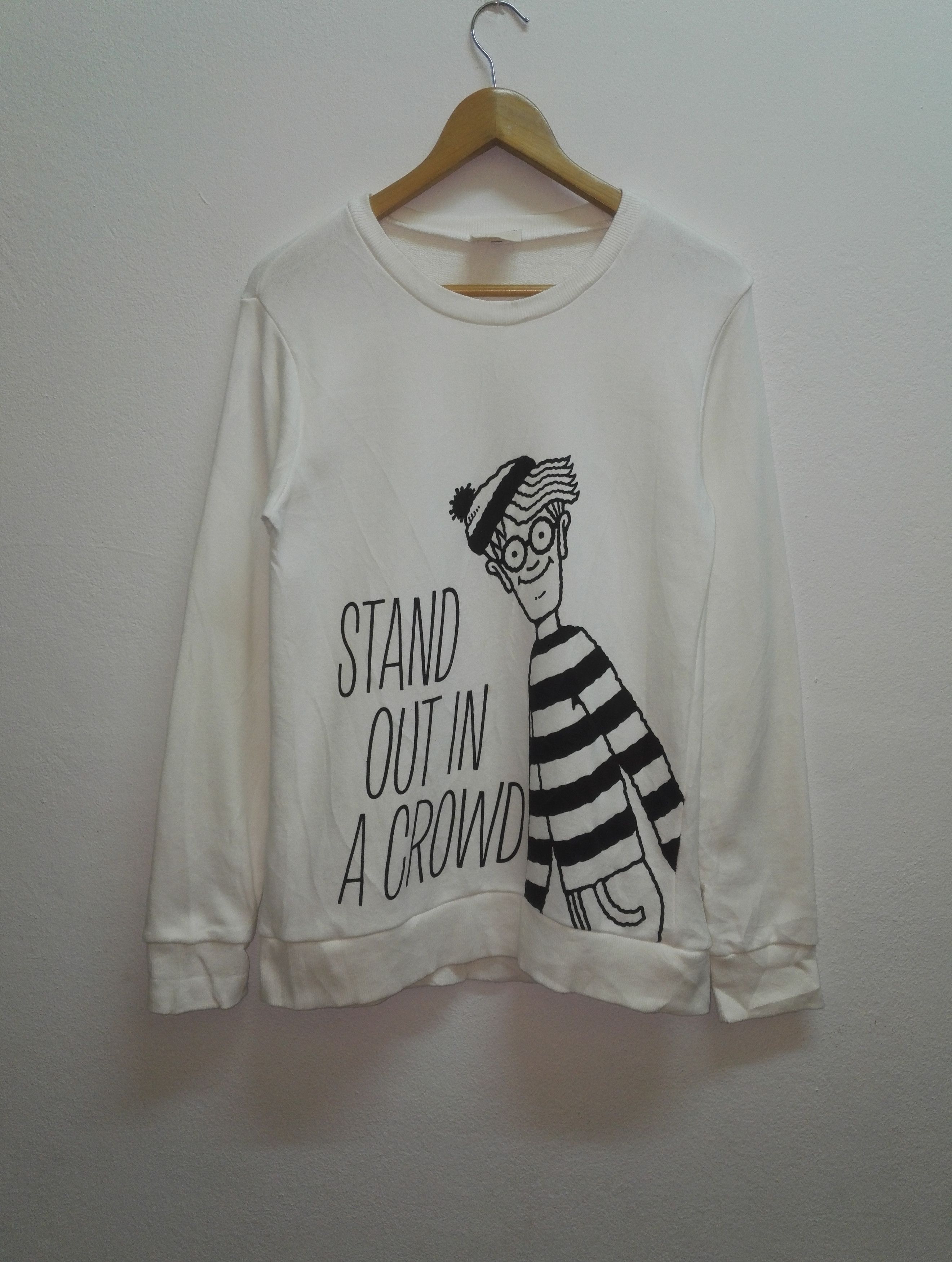 Japanese Brand 🔥Vtg🔥 Where's Wally Sweatshirt Crewneck Martin Handford Size US S / EU 44-46 / 1 - 1 Thumbnail