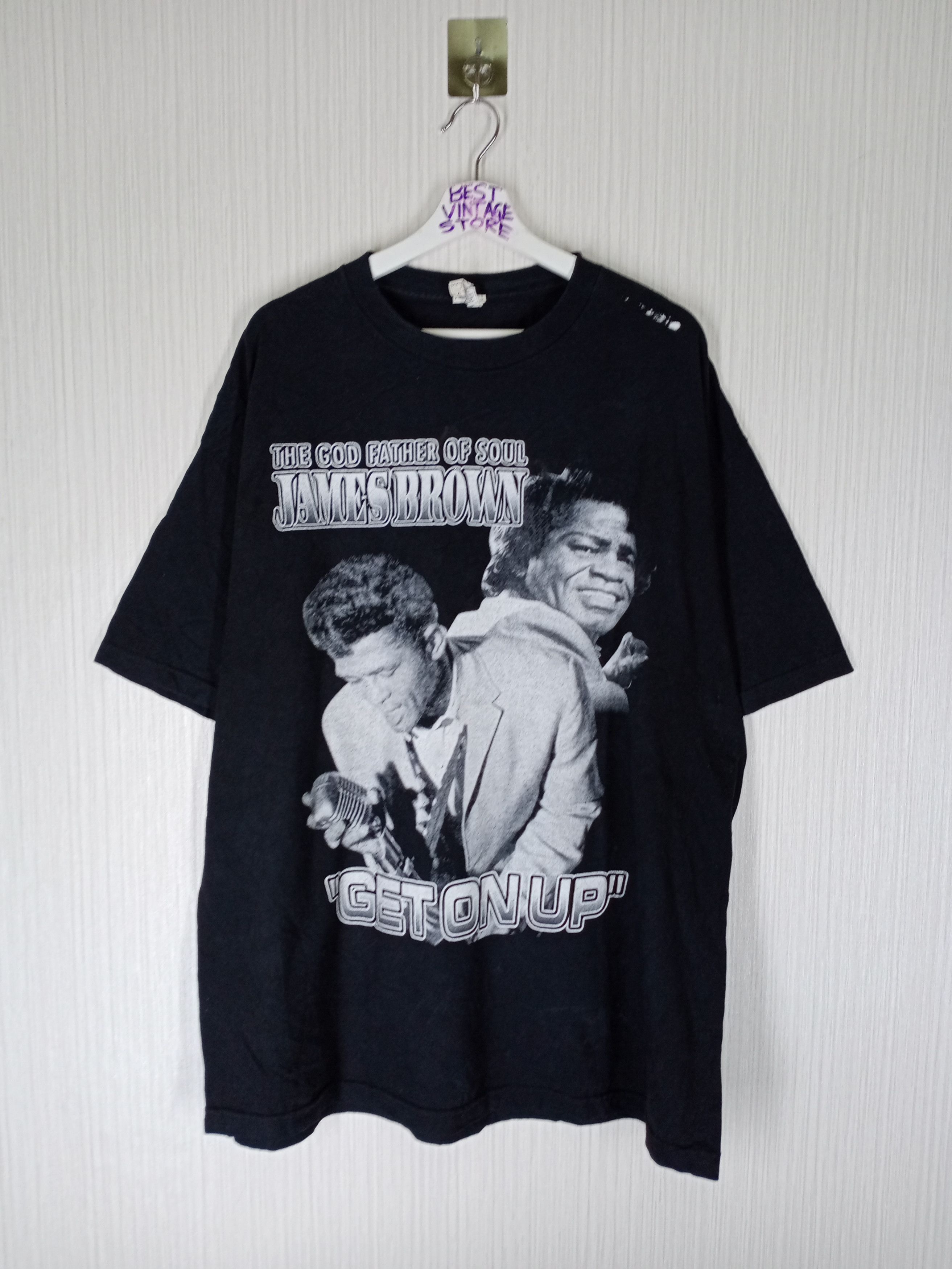 Band Tees Vintage James Brown Tshirt Size US XXL / EU 58 / 5 - 1 Thumbnail