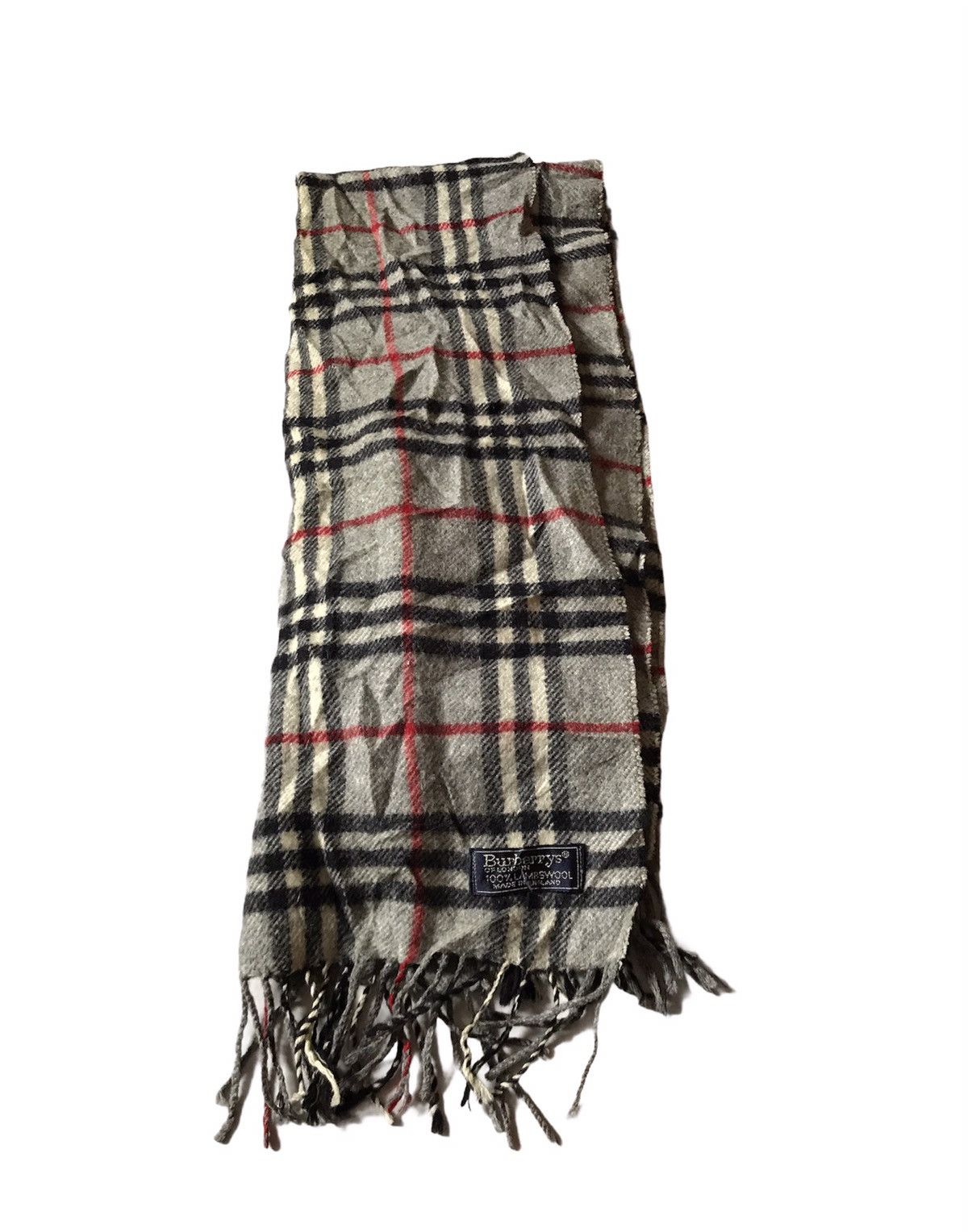 Burberry BURBERRY WOOL SCARF MUFLER Size ONE SIZE - 5 Thumbnail
