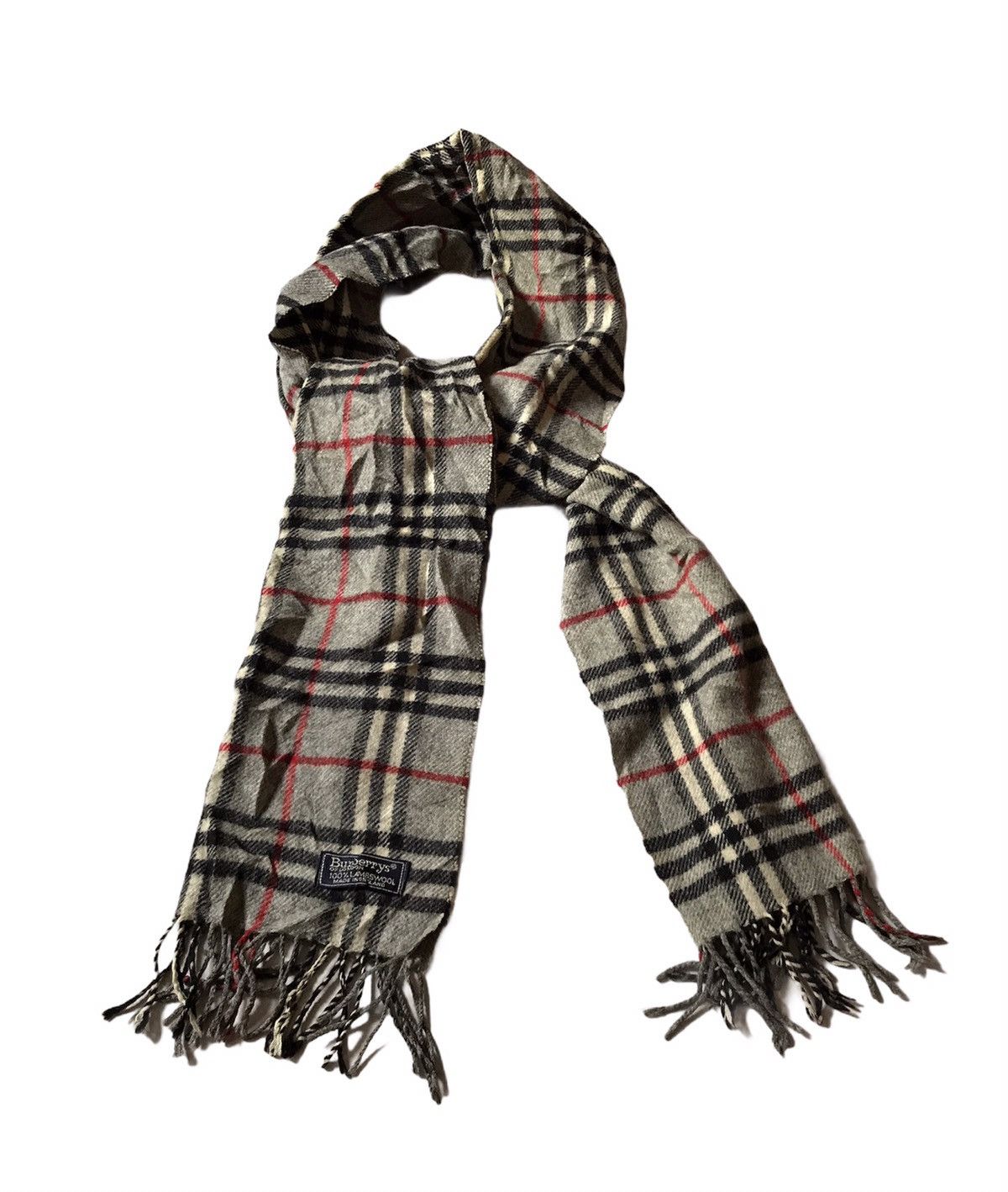 Burberry BURBERRY WOOL SCARF MUFLER Size ONE SIZE - 1 Thumbnail