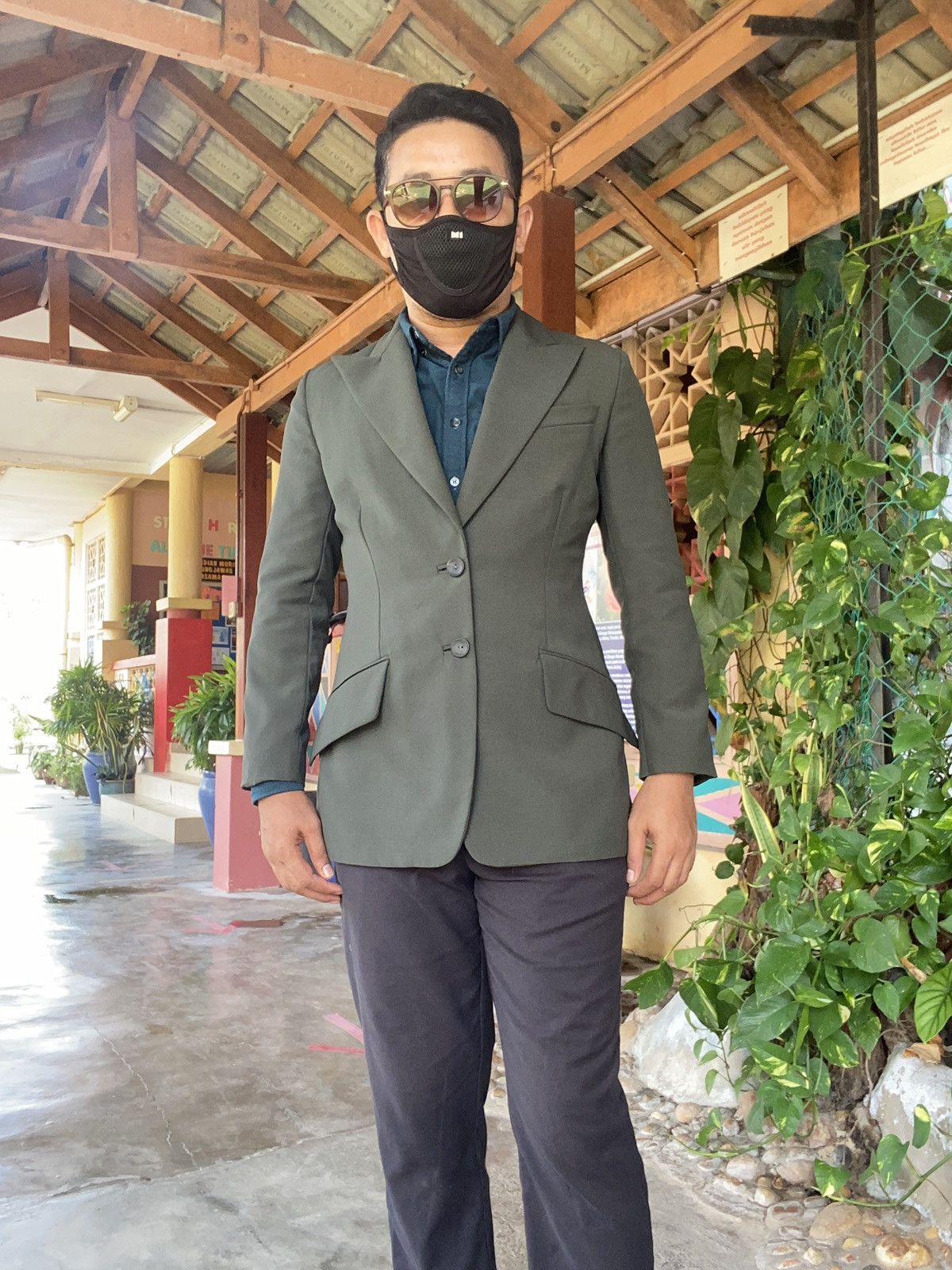 Gucci Green Slim Jacket